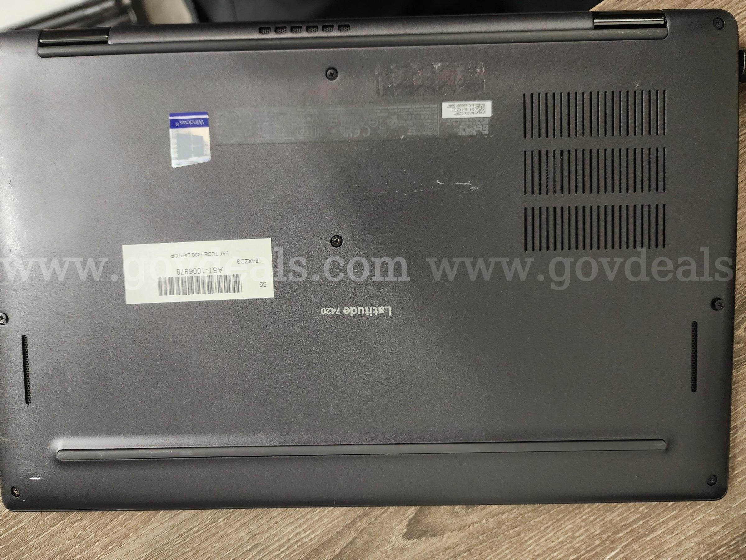 Dell Latitude 7420 Dell 7420 Government Surplus Auction - Photo #3