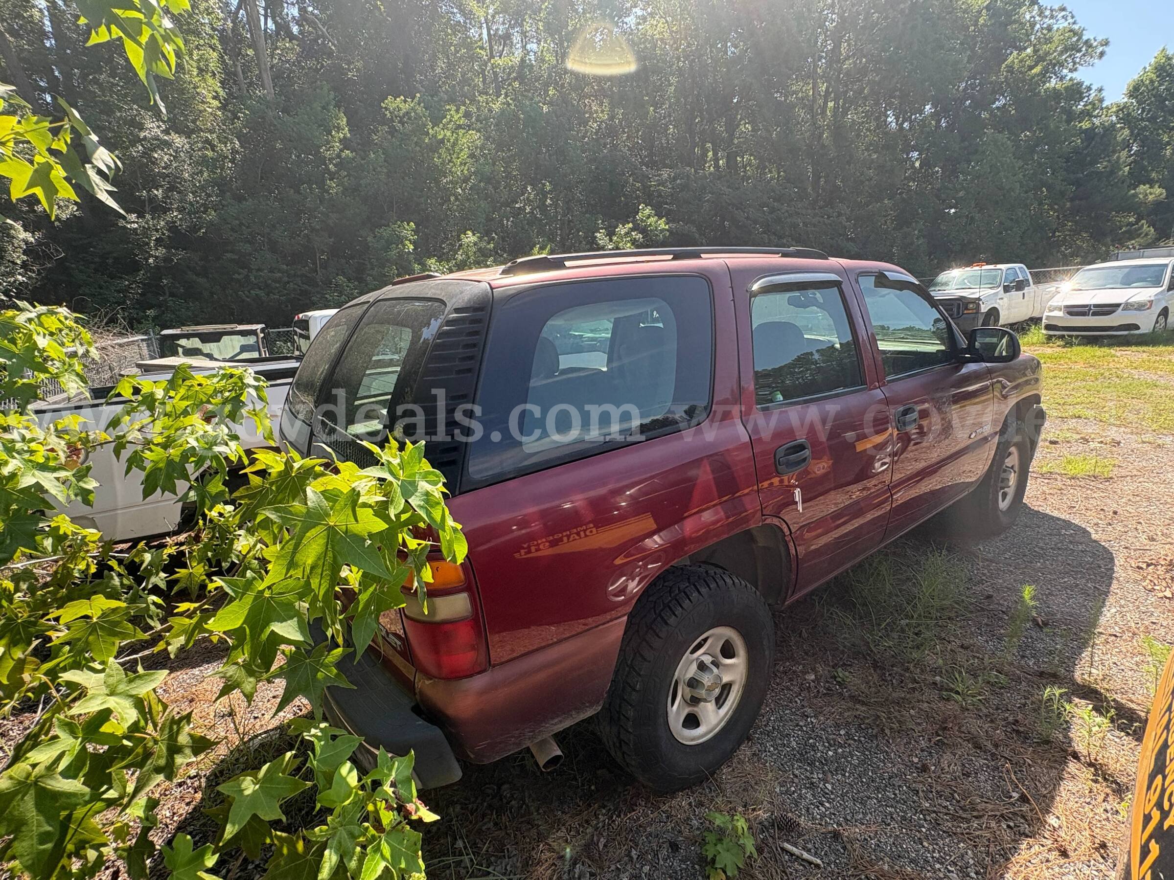 2003 Chevrolet Tahoe 4WD Chevrolet Tahoe Government Surplus Auction - Photo #5