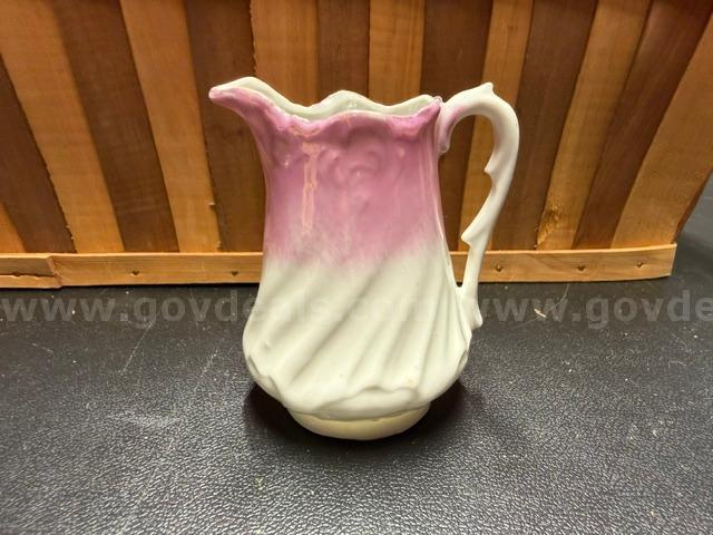 Vintage, Small Pitcher Creamer, Excellent Condition, No Defects   Government Surplus Auction - Photo #2