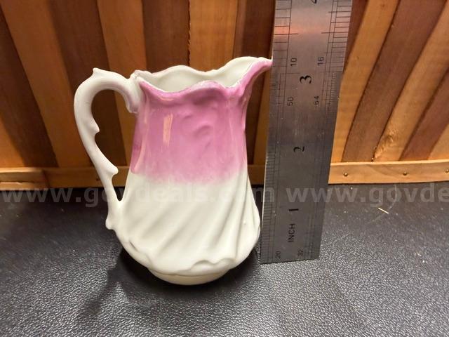 Vintage, Small Pitcher Creamer, Excellent Condition, No Defects   Government Surplus Auction - Photo #3