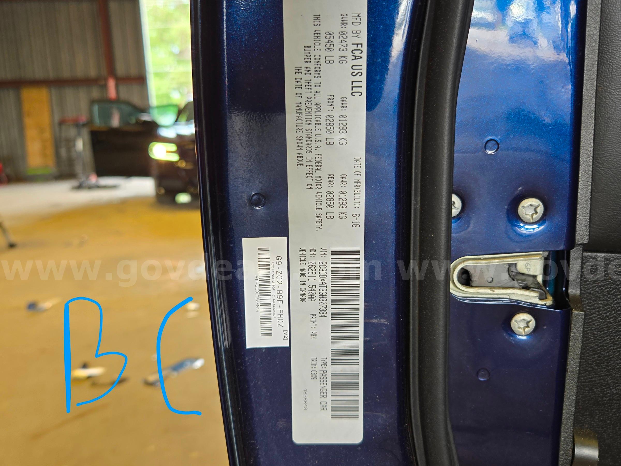 2016 Dodge Charger Dodge Charger Government Surplus Auction - Photo #5