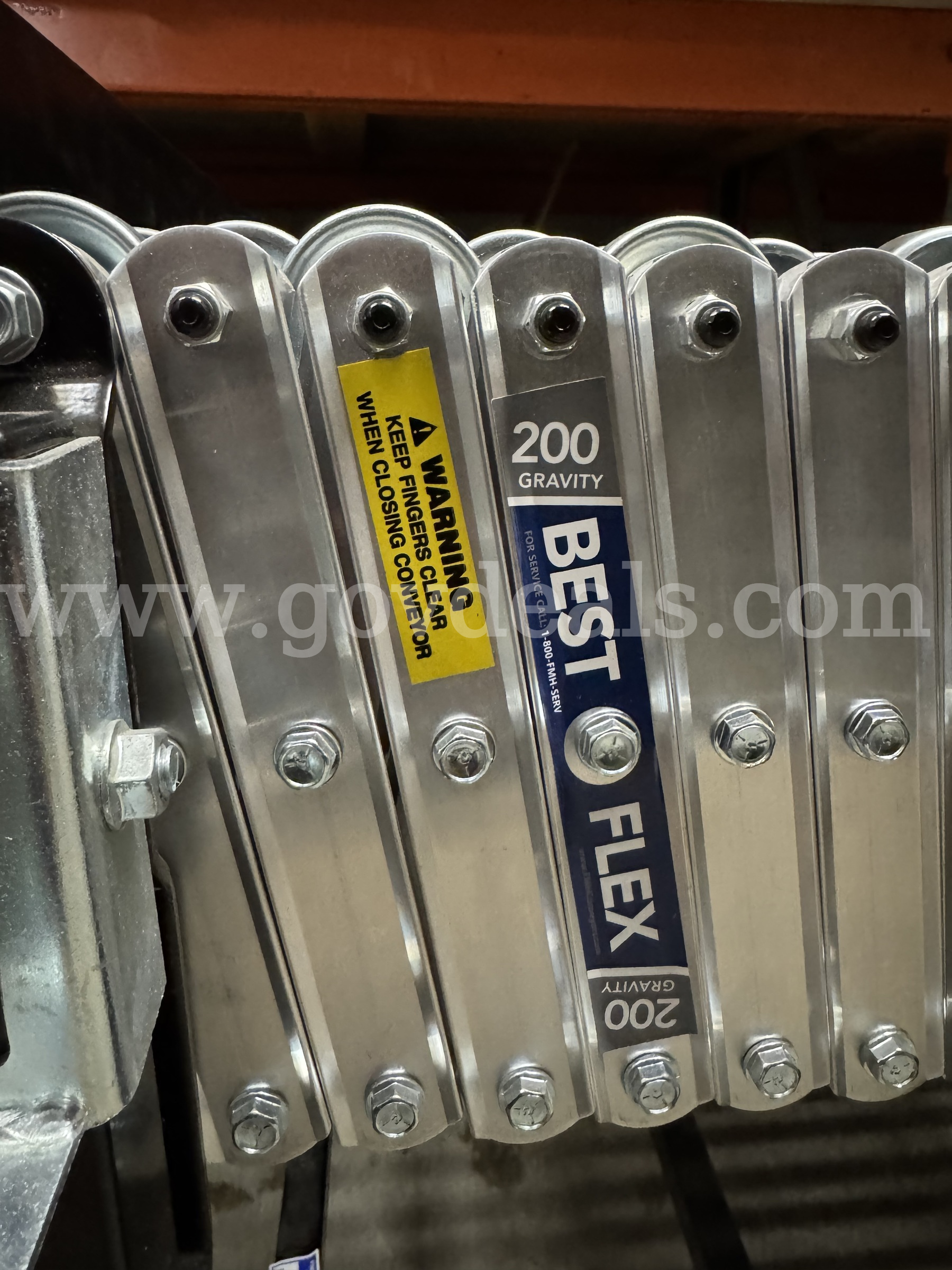 Uline Best Gravity Conveyor - 24" x "36 Uline H-3859 Government Surplus Auction - Photo #2