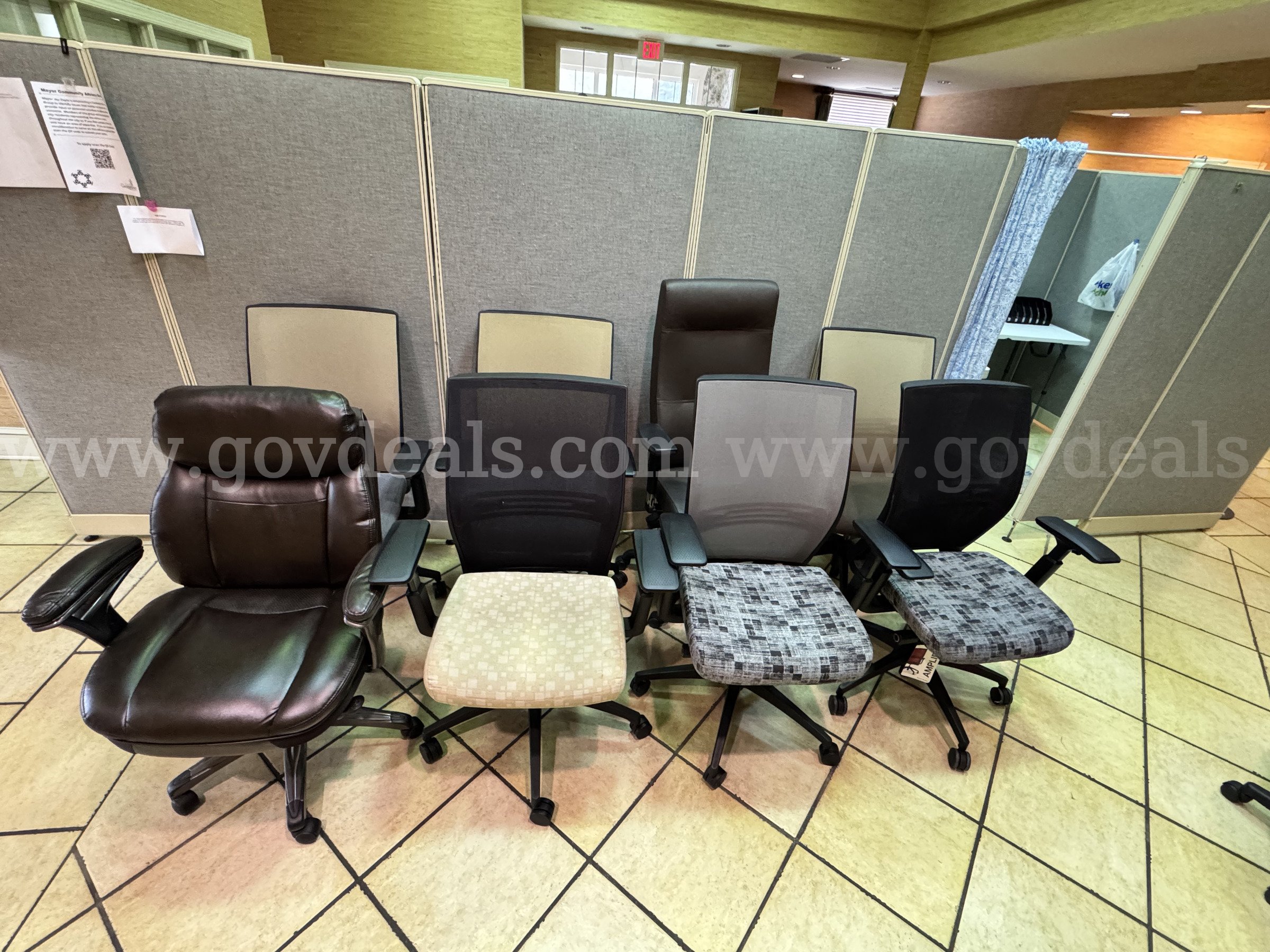 Lot of Used Office Chairs