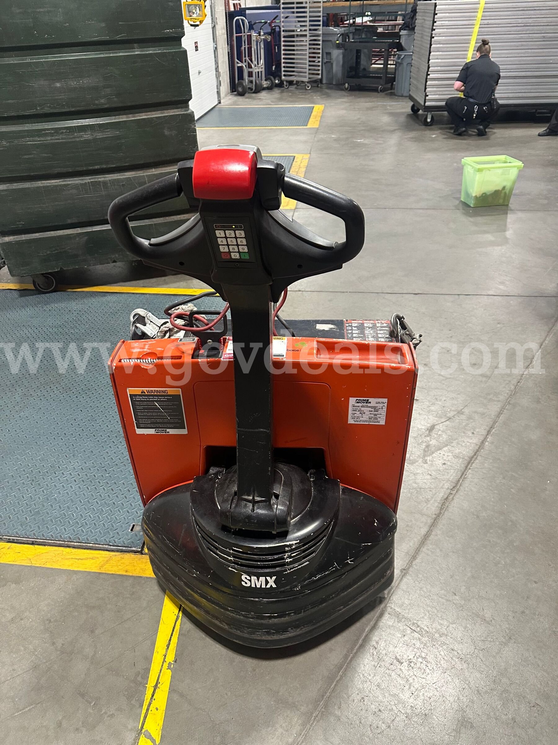 Electric Pallet Jack - Prime Mover Prime Mover SMX45 Government Surplus Auction - Photo #2