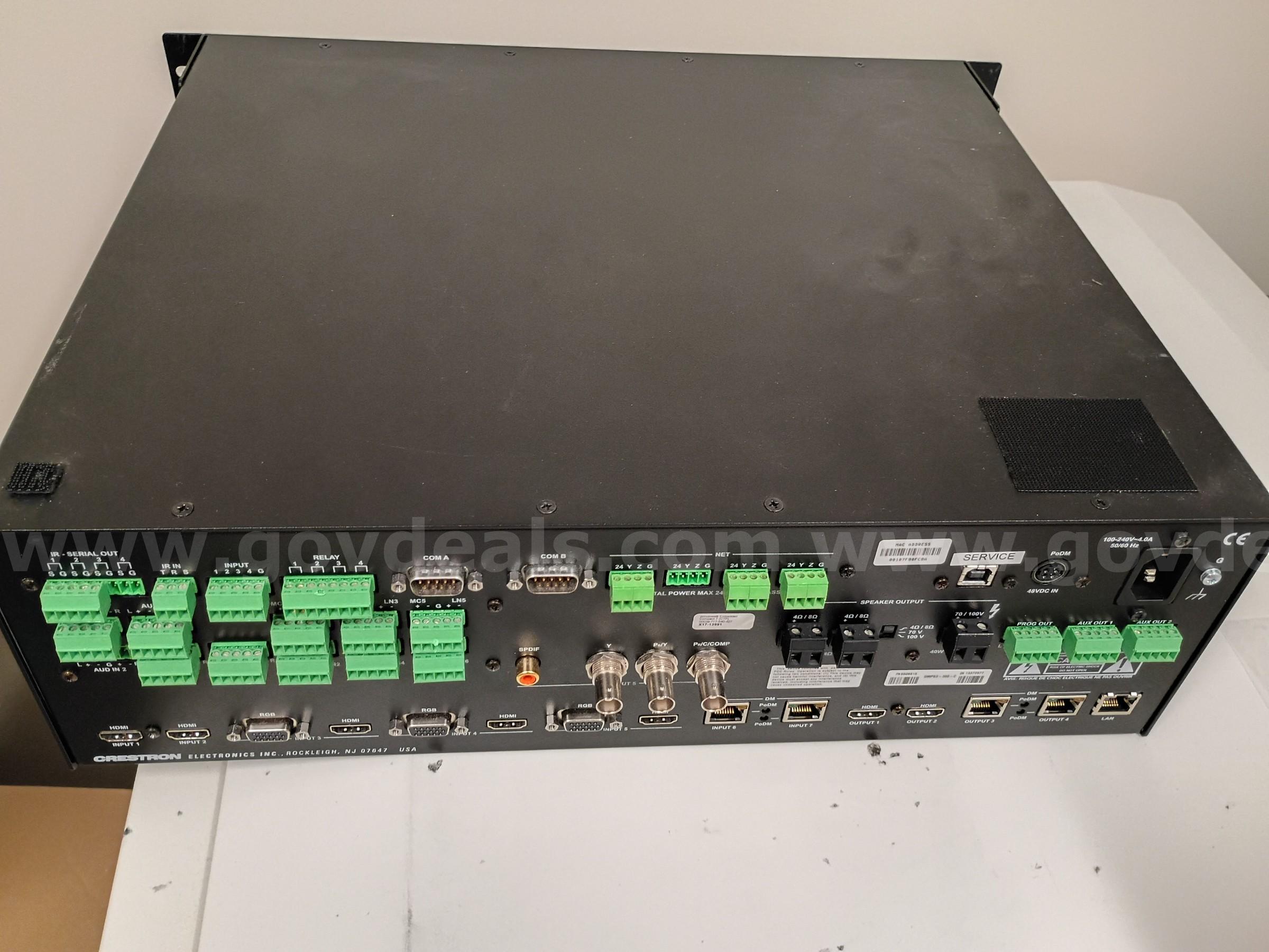 Crestron AV Equipment Crestron  Government Surplus Auction - Photo #3