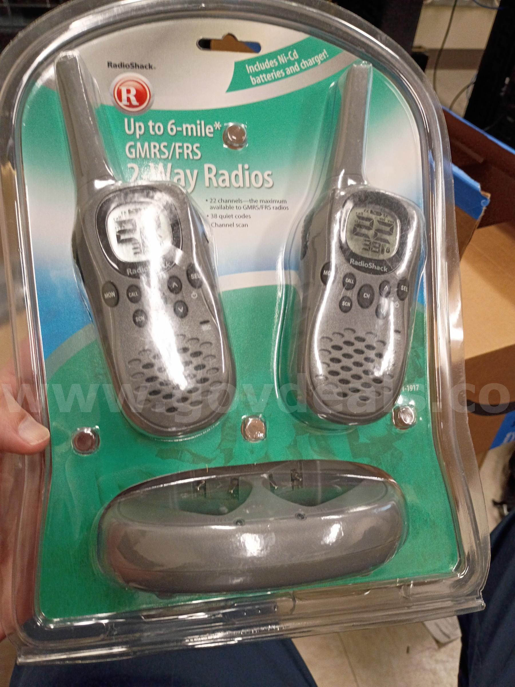 Radioshack radios   Government Surplus Auction - Primary Photo
