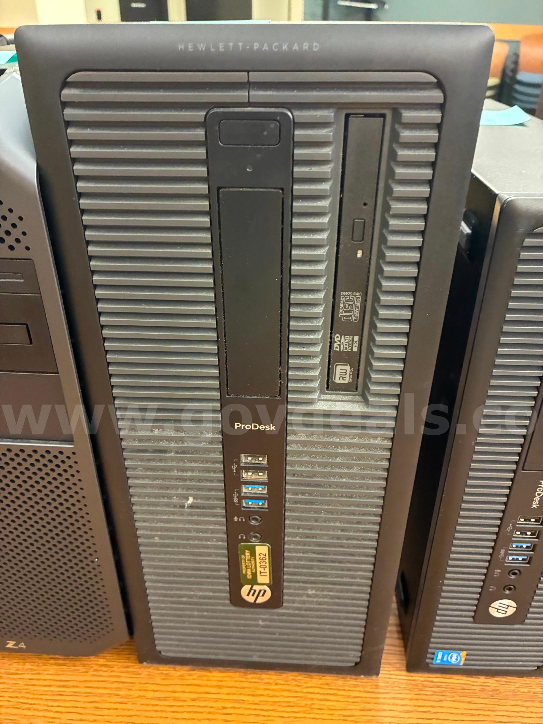 HP Prodesk and Compaq Desktop Computers HP/Compaq  Government Surplus Auction - Photo #4