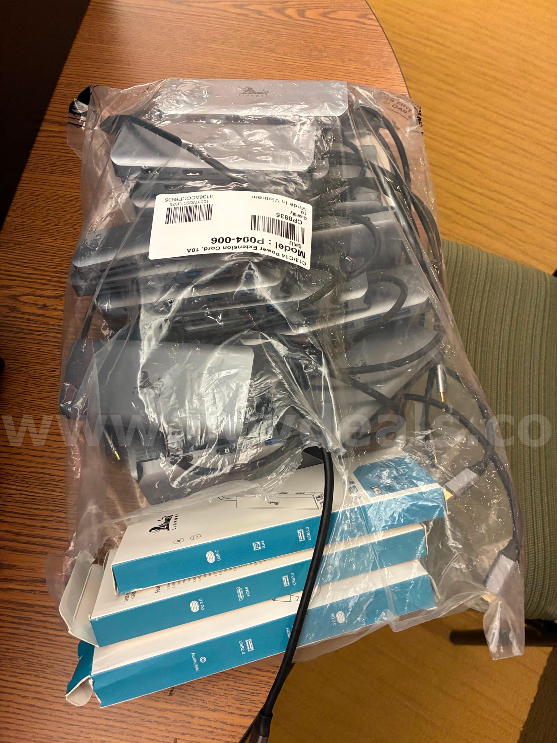 Computer Keyboards, Mice, Power Adaptors, Laptop Bags and USB-C Hub Misc.  Government Surplus Auction - Photo #4