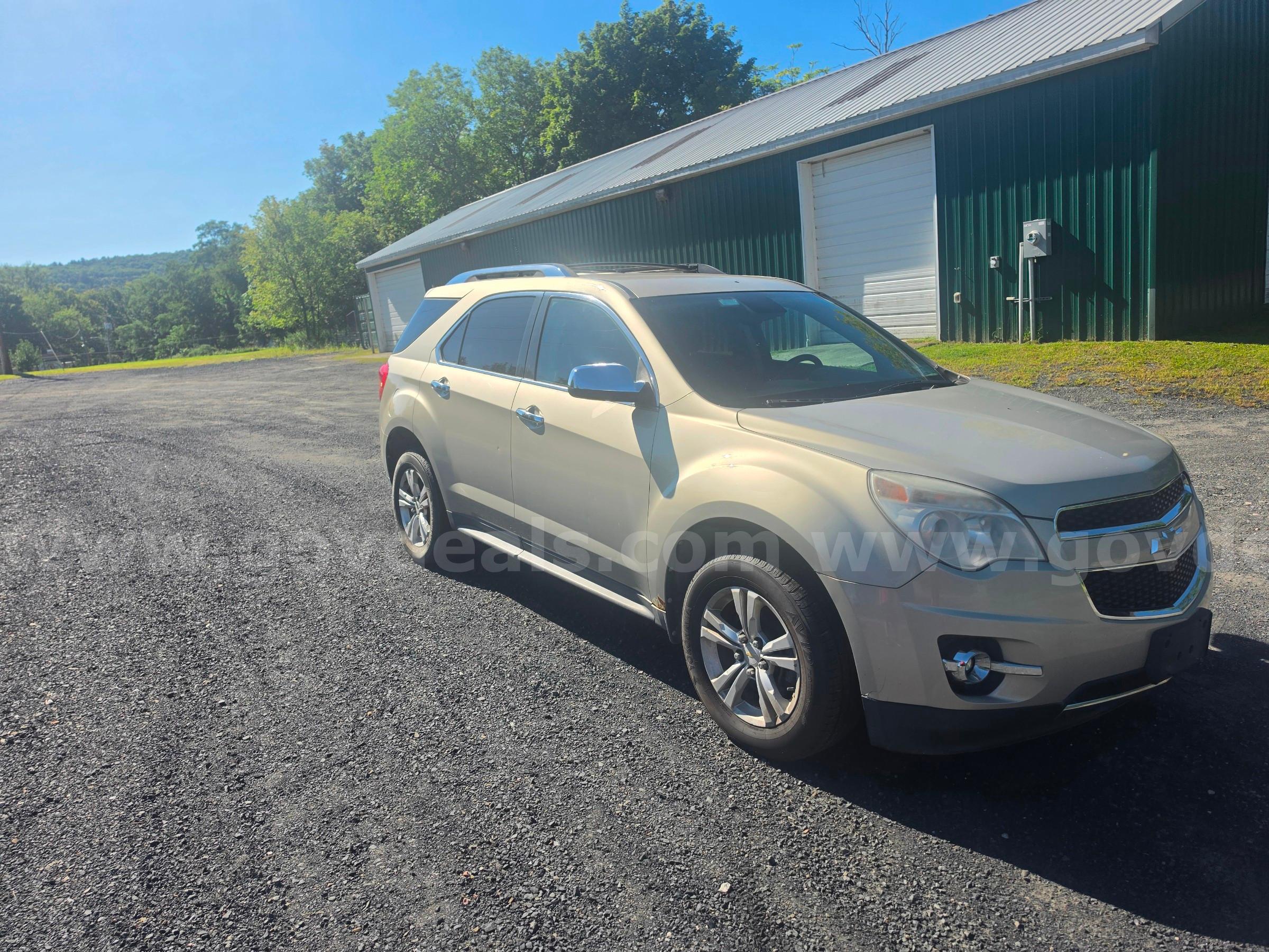 2012 Chevrolet Equinox LTZ AWD SUV 4DR 2.4L L4 w 163k Miles Chevrolet 163k Government Surplus Auction - Photo #2