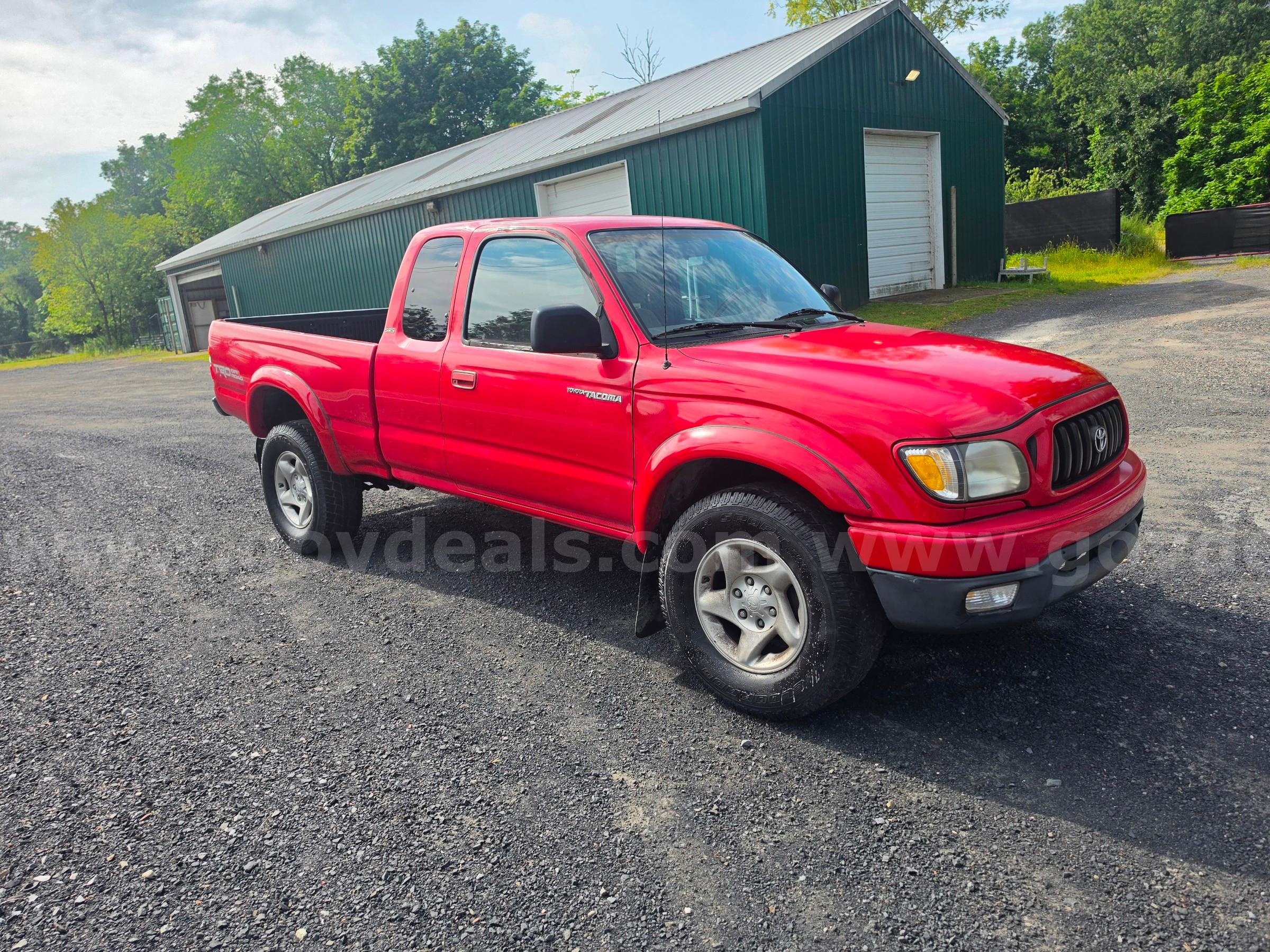 2002 Toyota Tacoma Extended Cab 4WD Pickup 2DR 3.4L V6 w 119k Miles - PA Inspection till 12/2026 Toyota Tacoma Government Surplus Auction - Photo #2