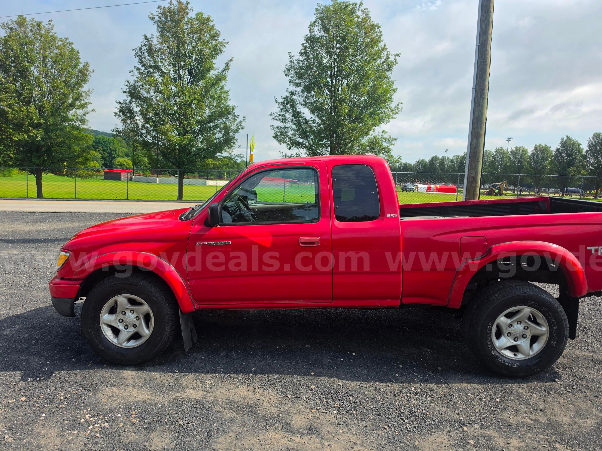 2002 Toyota Tacoma Extended Cab 4WD Pickup 2DR 3.4L V6 w 119k Miles - PA Inspection till 12/2026 Toyota Tacoma Government Surplus Auction - Photo #4