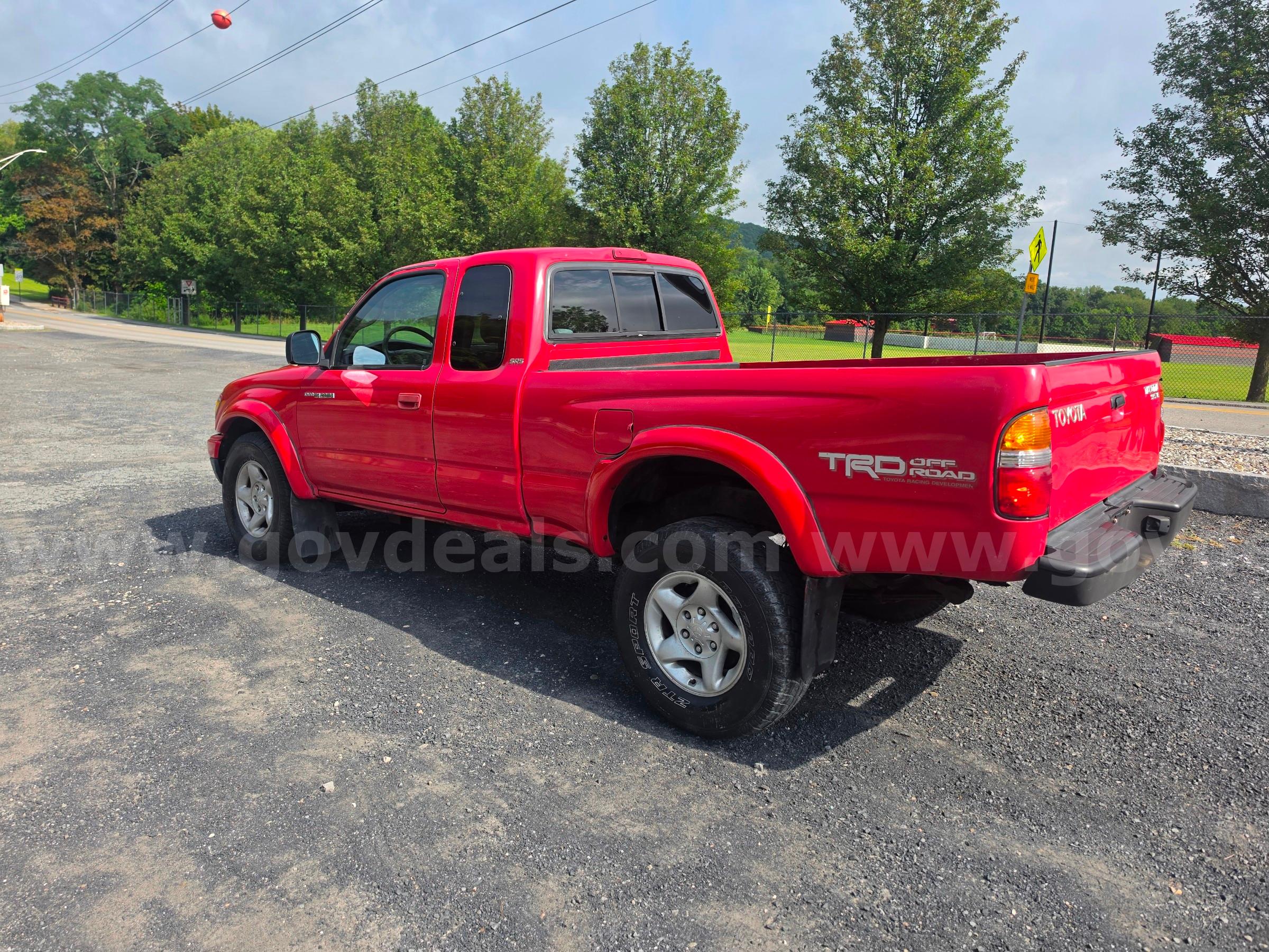 2002 Toyota Tacoma Extended Cab 4WD Pickup 2DR 3.4L V6 w 119k Miles - PA Inspection till 12/2026 Toyota Tacoma Government Surplus Auction - Photo #6