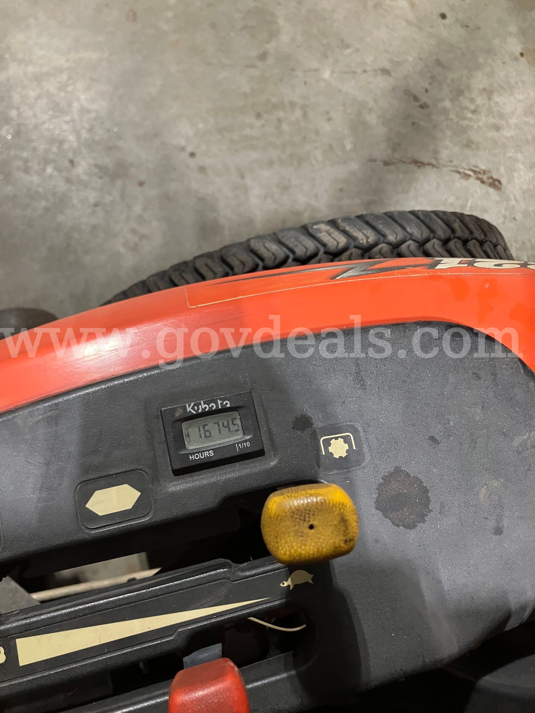 2014 Kubota ZD221-54 Zero Turn Diesel Mower Kubota ZD221 Government Surplus Auction - Photo #6