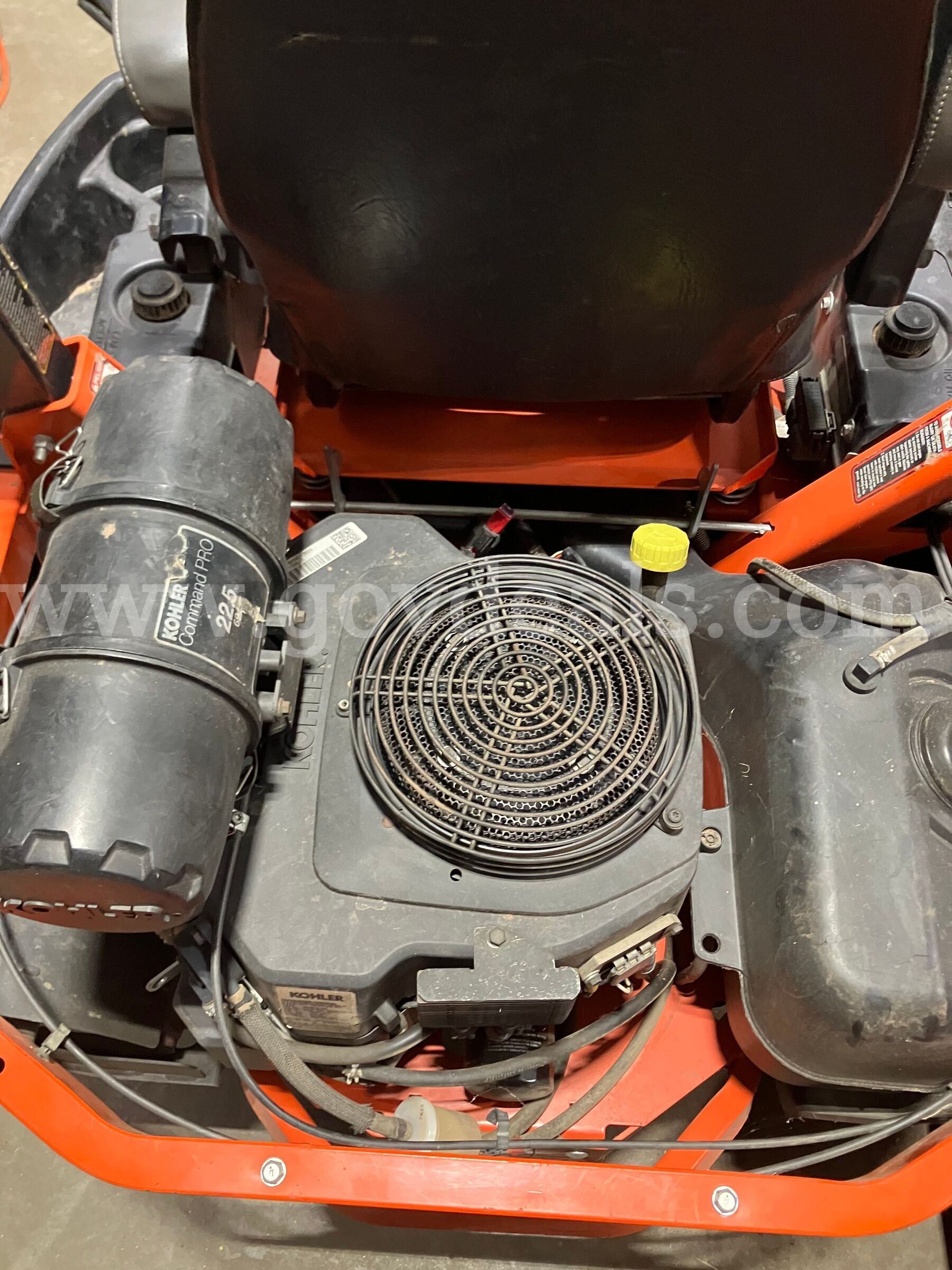2014 Kubota Z723 zero-turn riding mower Kubota Z723 Government Surplus Auction - Photo #3