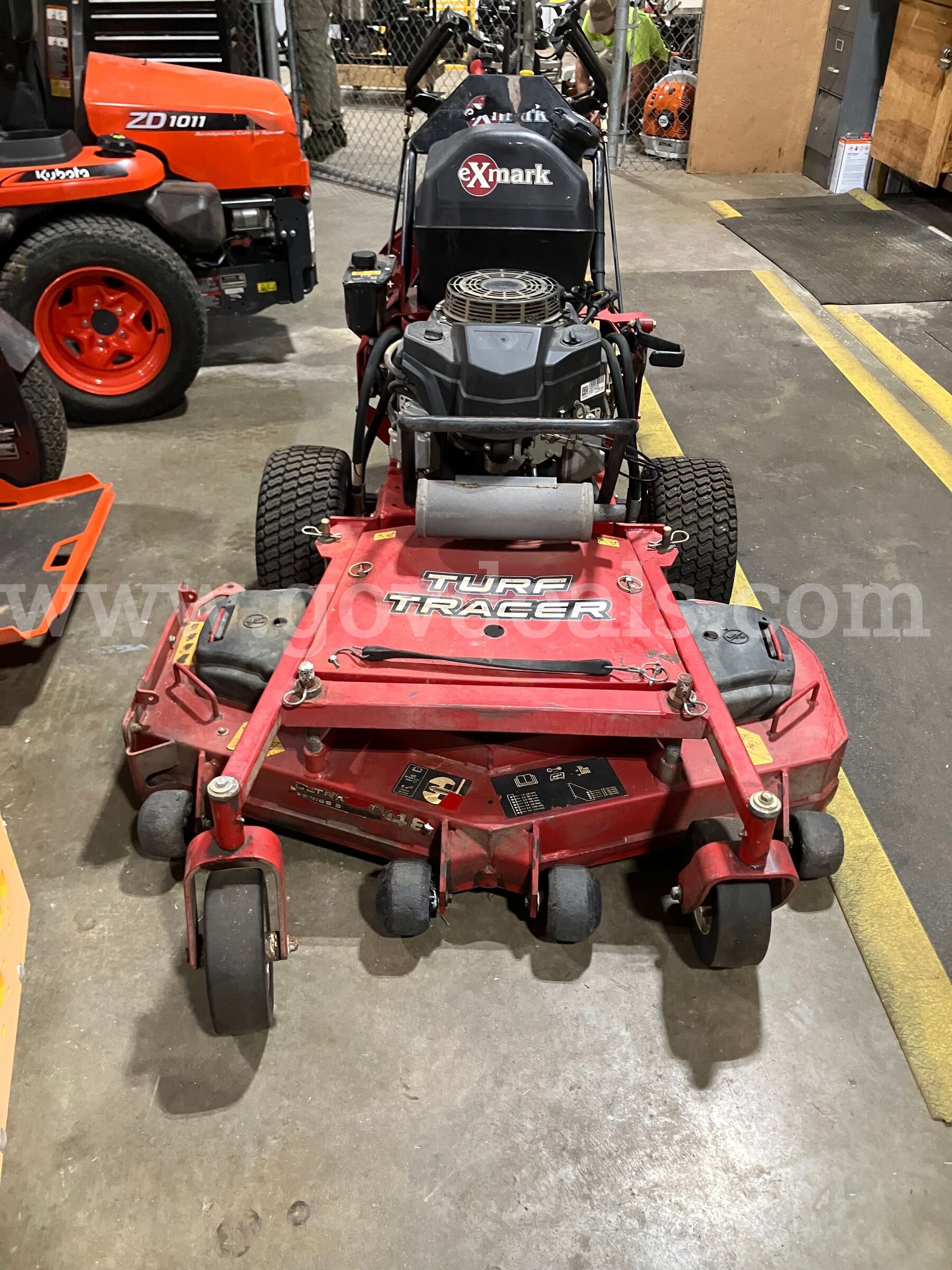 2018 Exmark Turf Tracer Commercial-Grade Hydrostatic Walk-Behind Mower Exmark Turf Tracer Government Surplus Auction - Photo #2