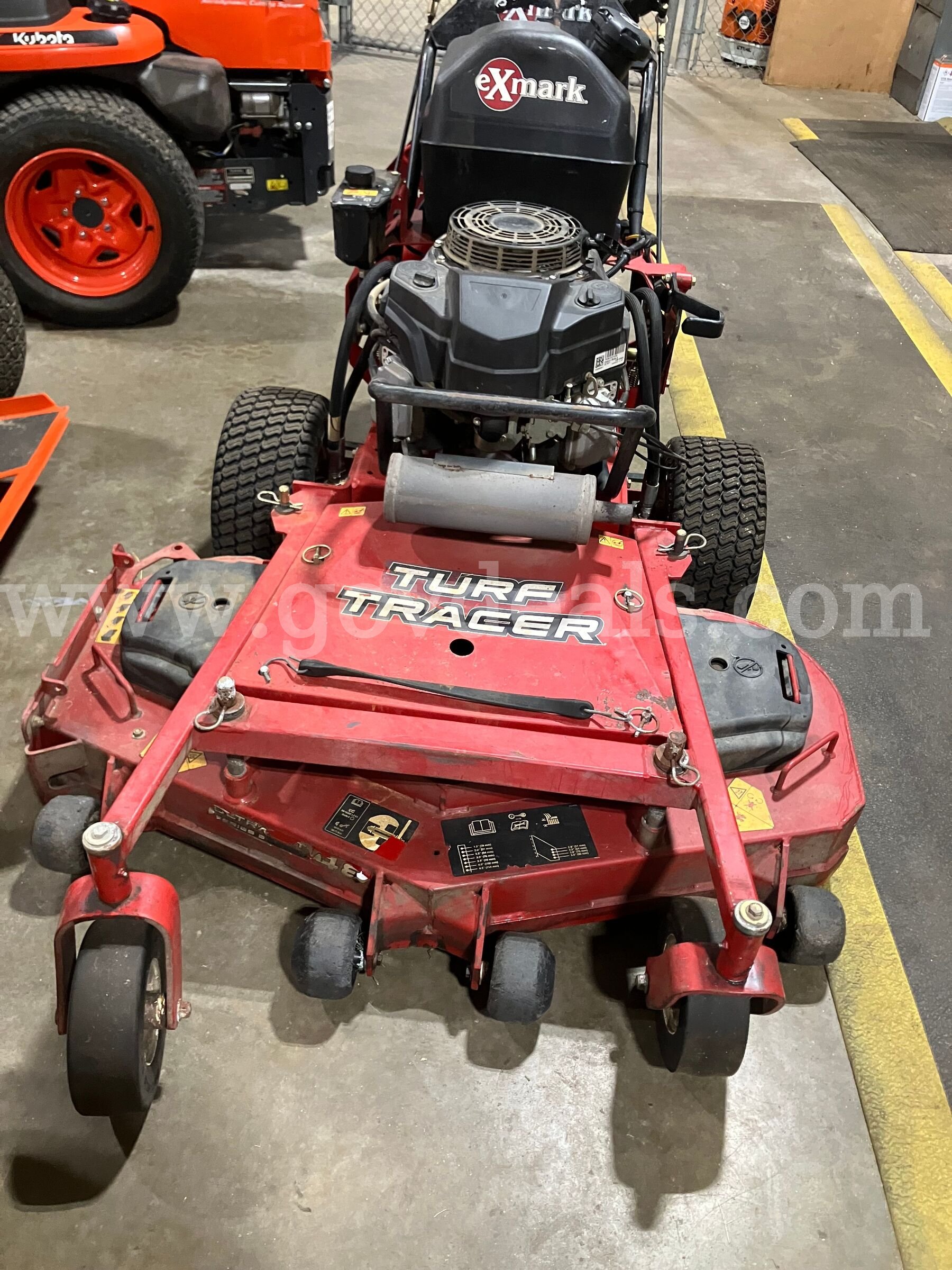 2018 Exmark Turf Tracer Commercial-Grade Hydrostatic Walk-Behind Mower Exmark Turf Tracer Government Surplus Auction - Photo #3