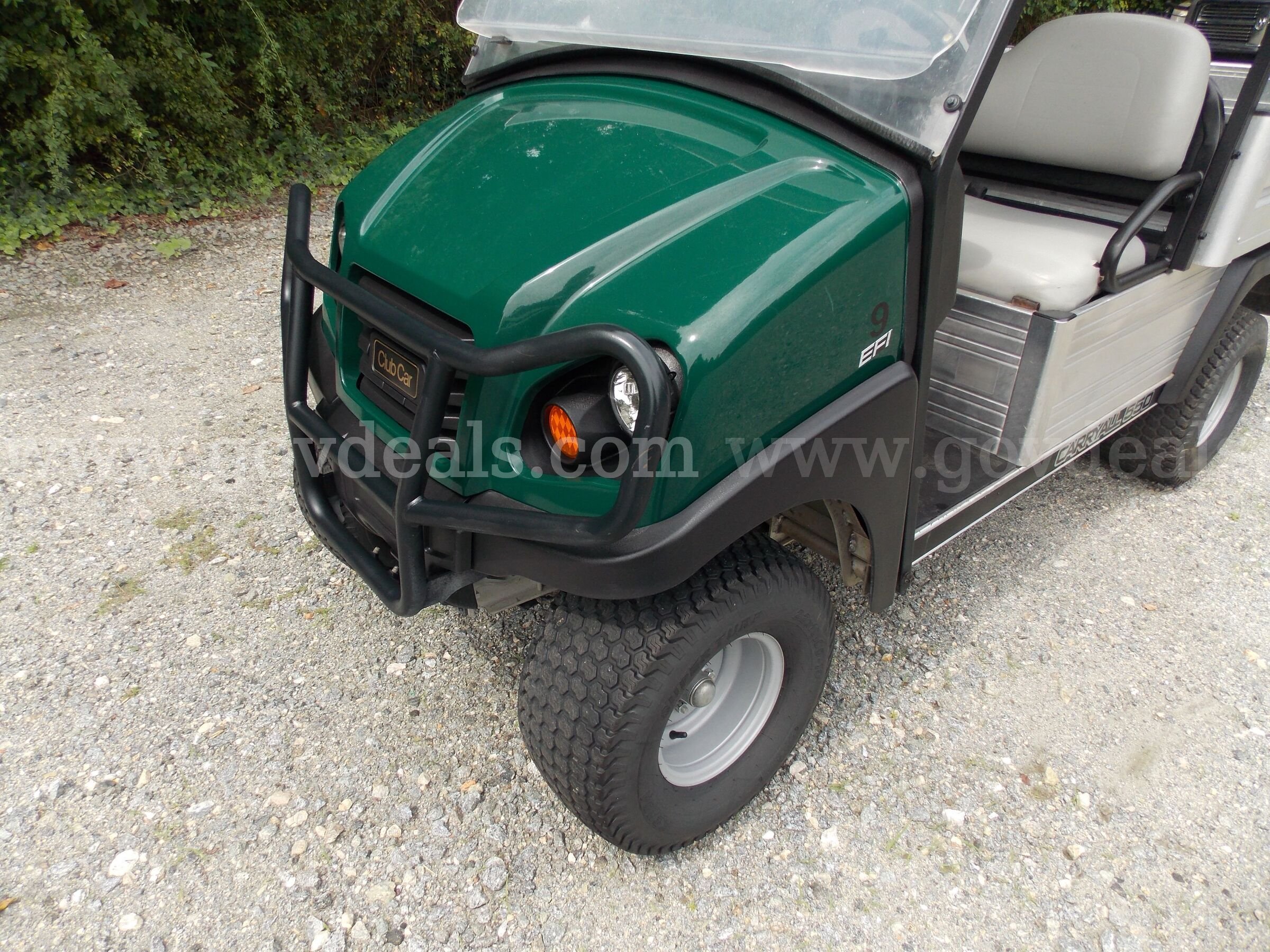 2021 CLUB CAR CARRYALL 550 GAS ELECTRIC DUMP CLUB CAR 550 Government Surplus Auction - Photo #3
