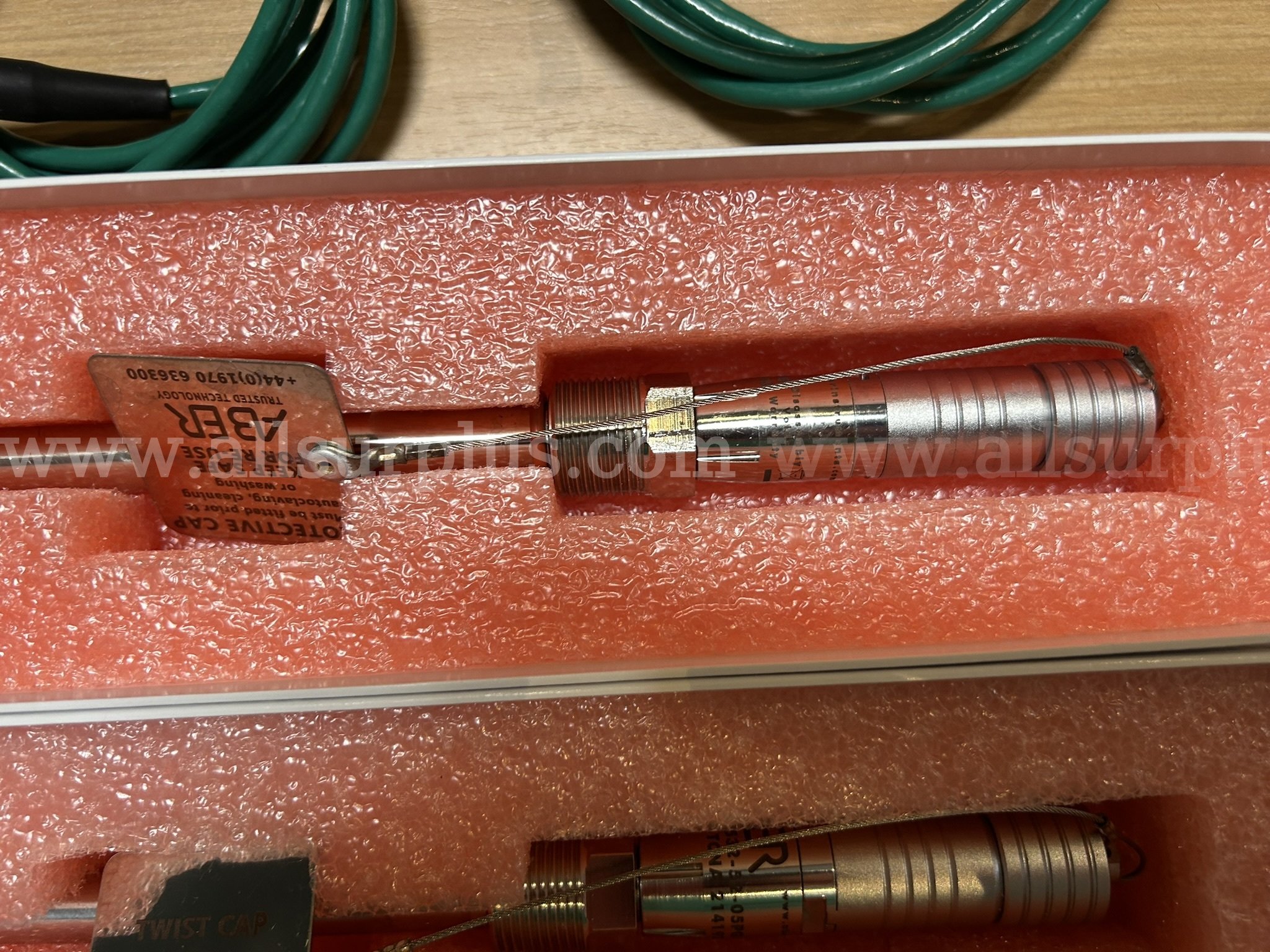 Set of 4 used ABER FUTURA probes with 4-way Hub   Government Surplus Auction - Photo #2
