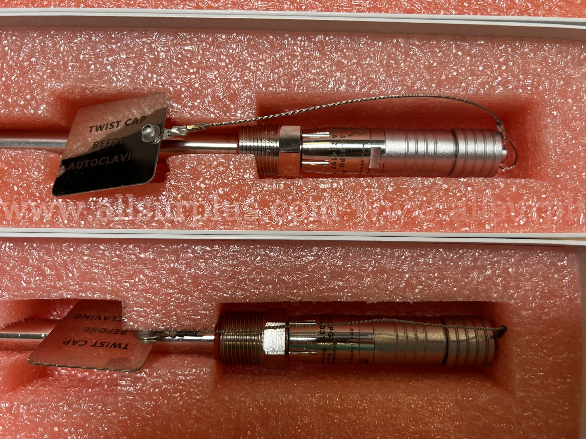 Set of 4 used ABER FUTURA probes with 4-way Hub   Government Surplus Auction - Photo #3