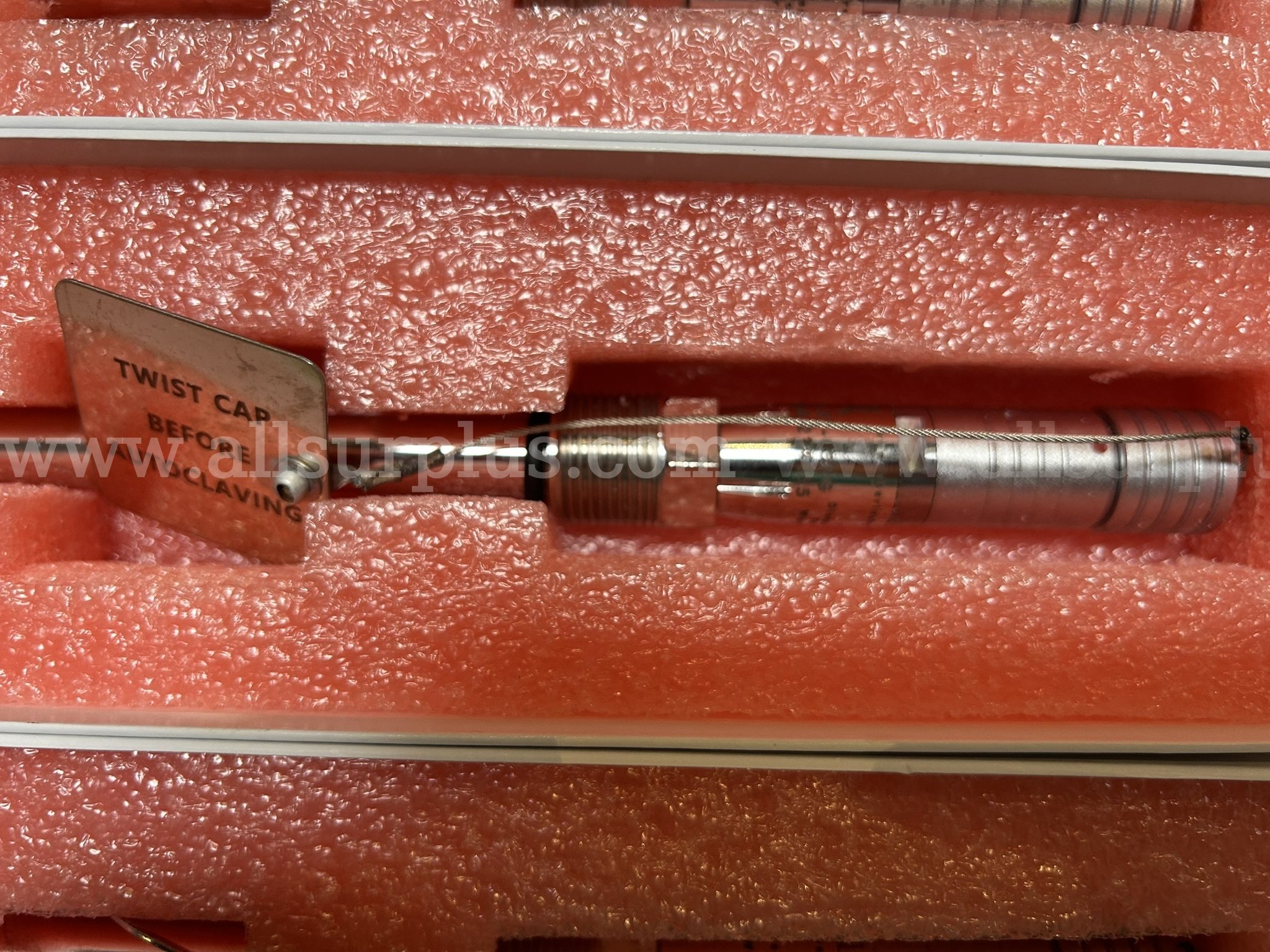 Set of 4 used ABER FUTURA probes with 4-way Hub   Government Surplus Auction - Photo #5