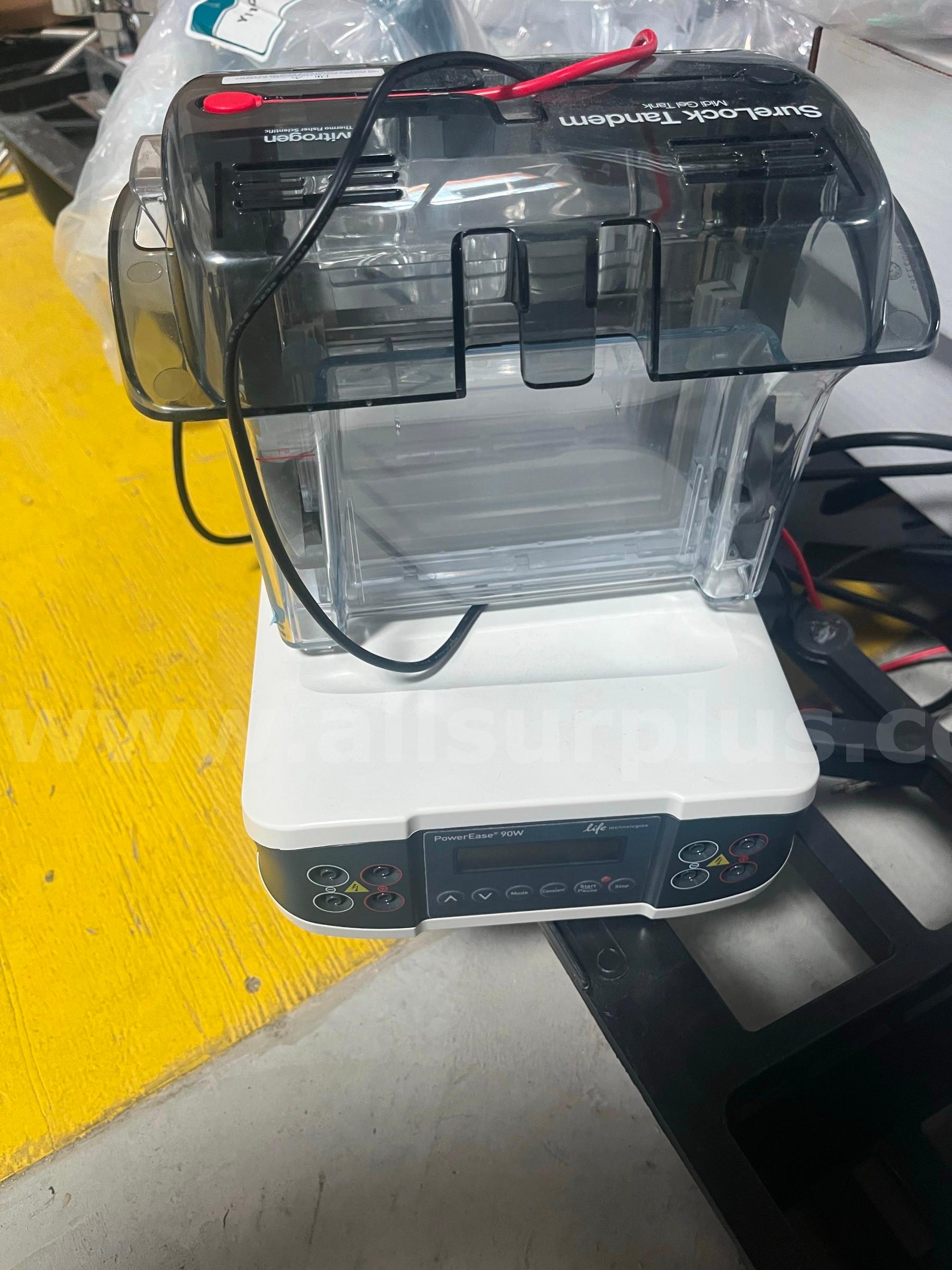 Invitrogen Thermo Fisher SureLock Tandem Midi Gel System with power ease pack, STM1001   Government Surplus Auction - Photo #2