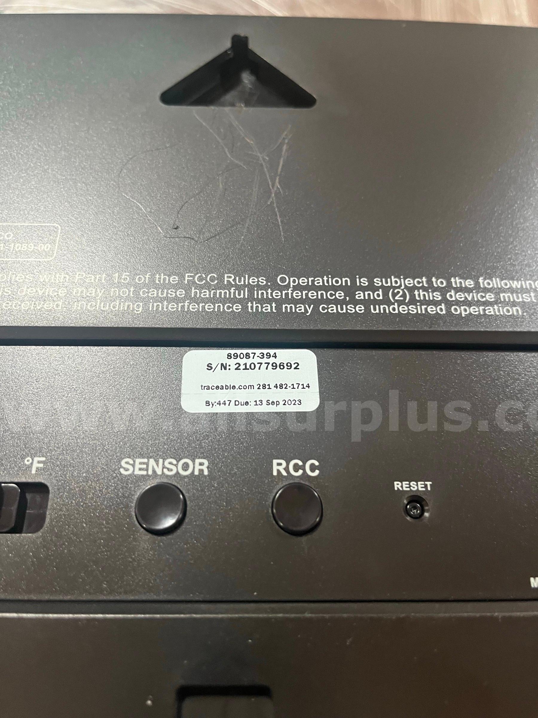 VWR Traceable Digital Wall Clocks (4 each) 89087-394 VWR/Traceable 394 Government Surplus Auction - Photo #2