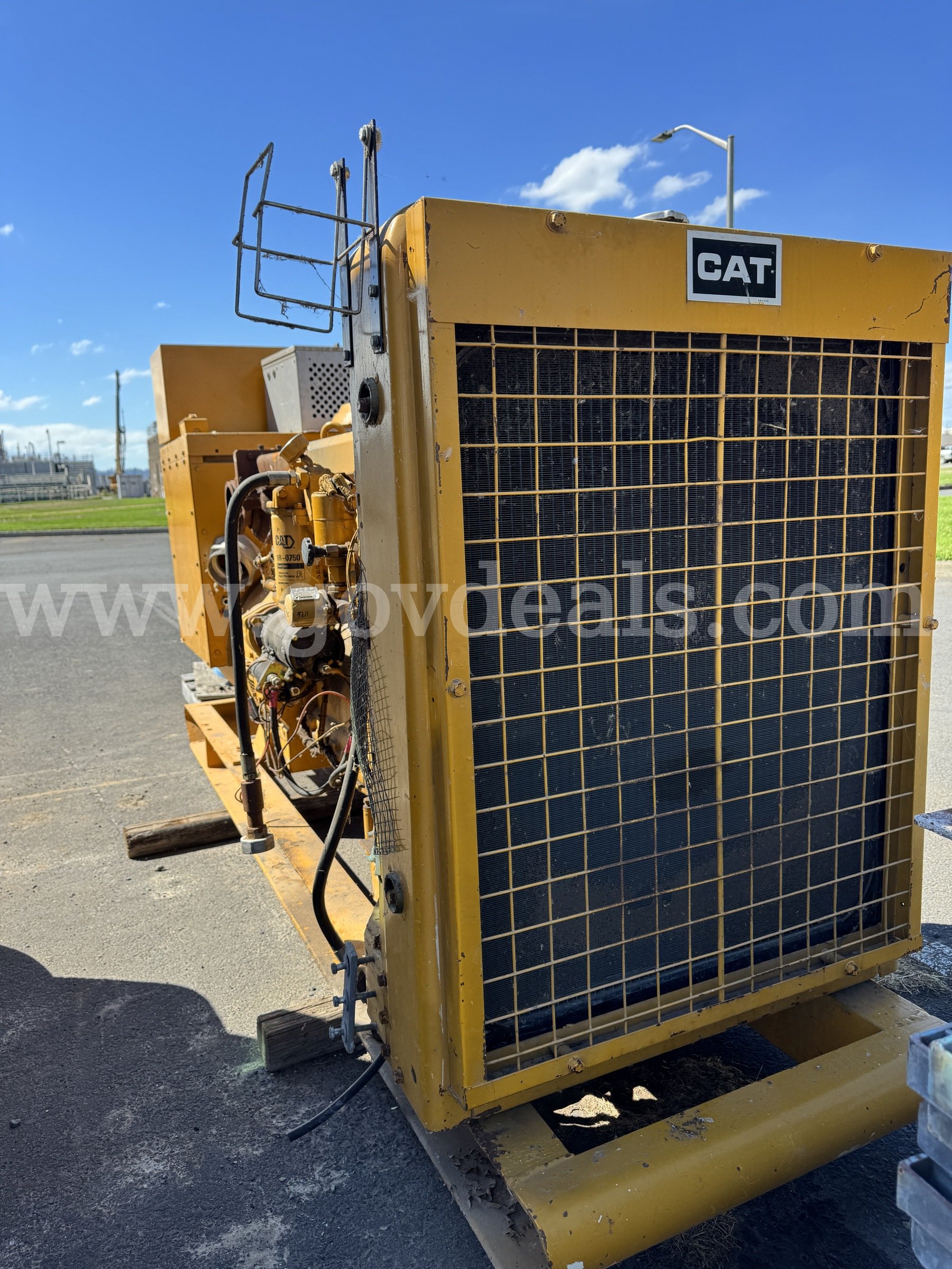 1974 CAT Diesel Generator CATERPILLAR SR-4 Government Surplus Auction - Photo #2