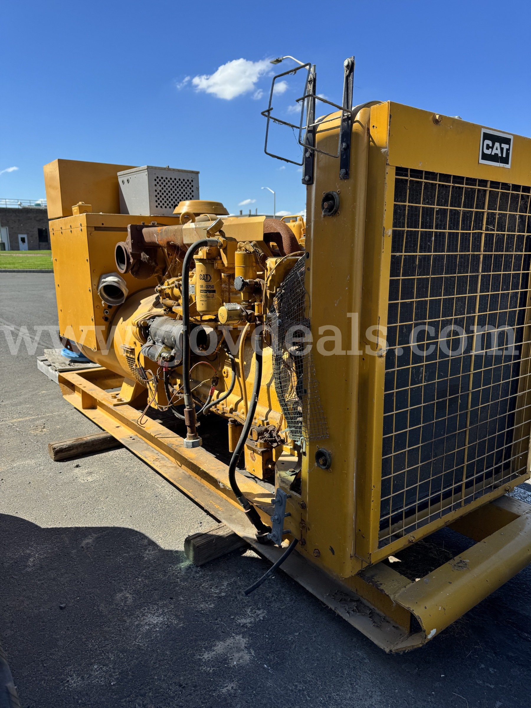 1974 CAT Diesel Generator CATERPILLAR SR-4 Government Surplus Auction - Photo #3