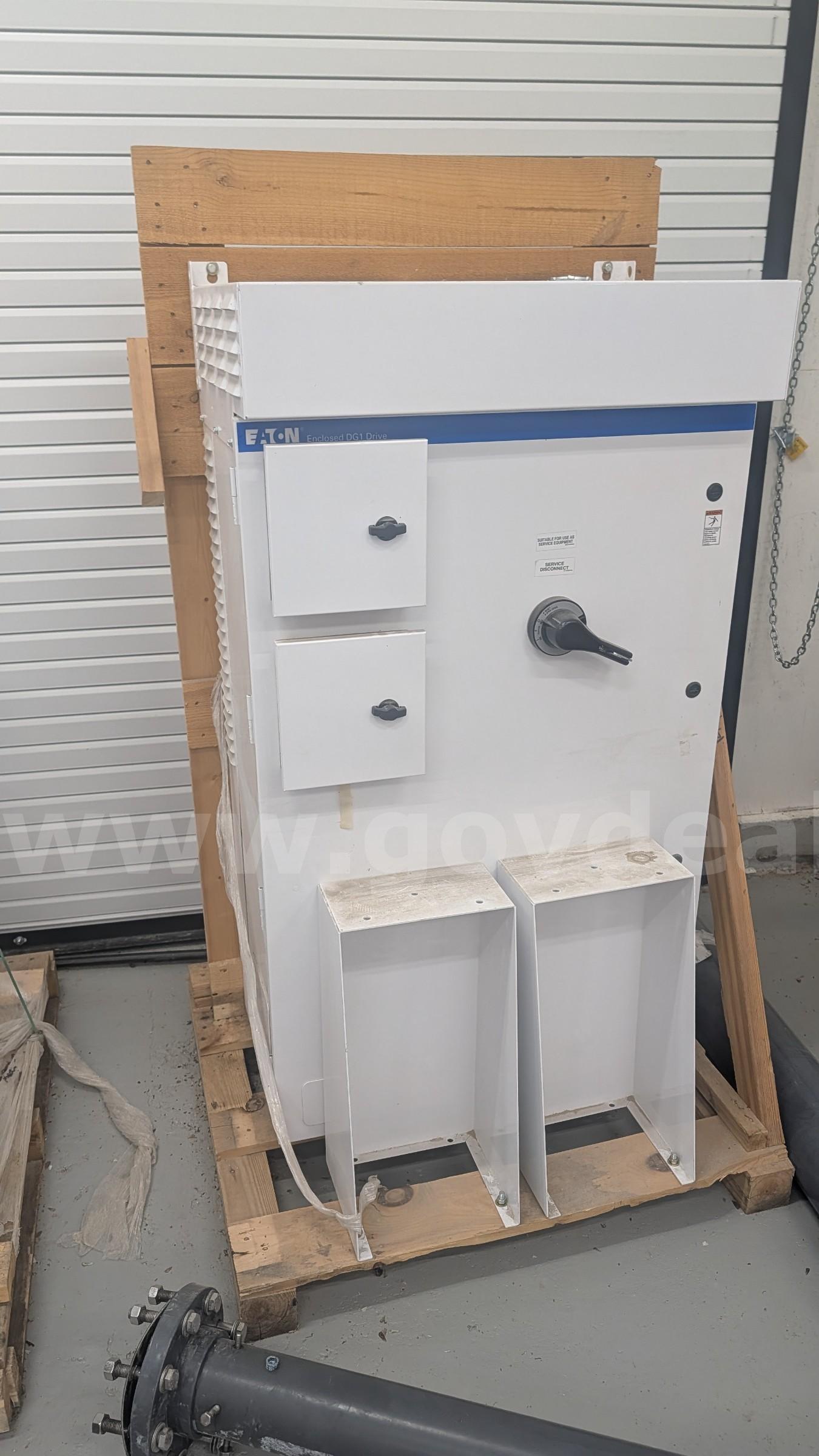 NEW Industrial VFD System – Eaton PowerXL Drive + TCI Harmonic Filter – IEEE-519 Ready Package  519 Government Surplus Auction - Primary Photo