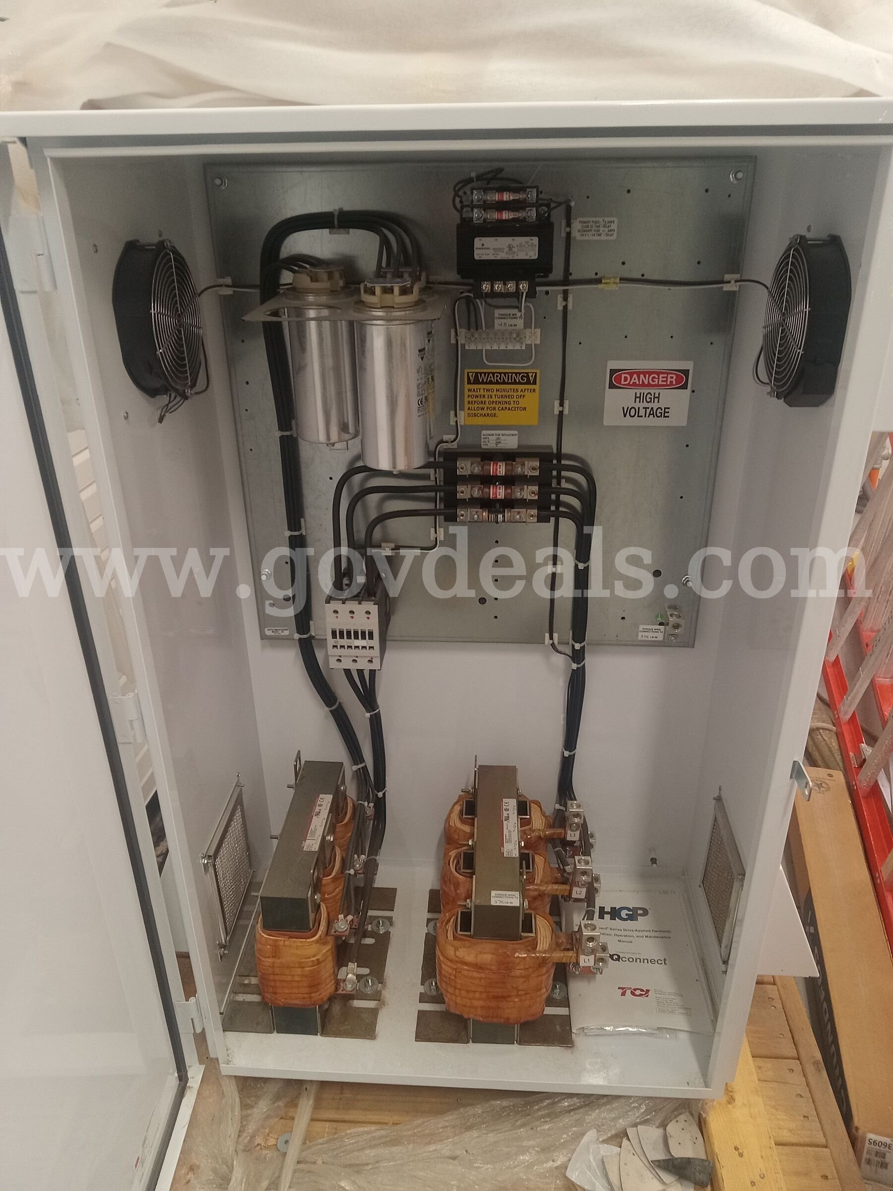 NEW Industrial VFD System – Eaton PowerXL Drive + TCI Harmonic Filter – IEEE-519 Ready Package  519 Government Surplus Auction - Photo #6