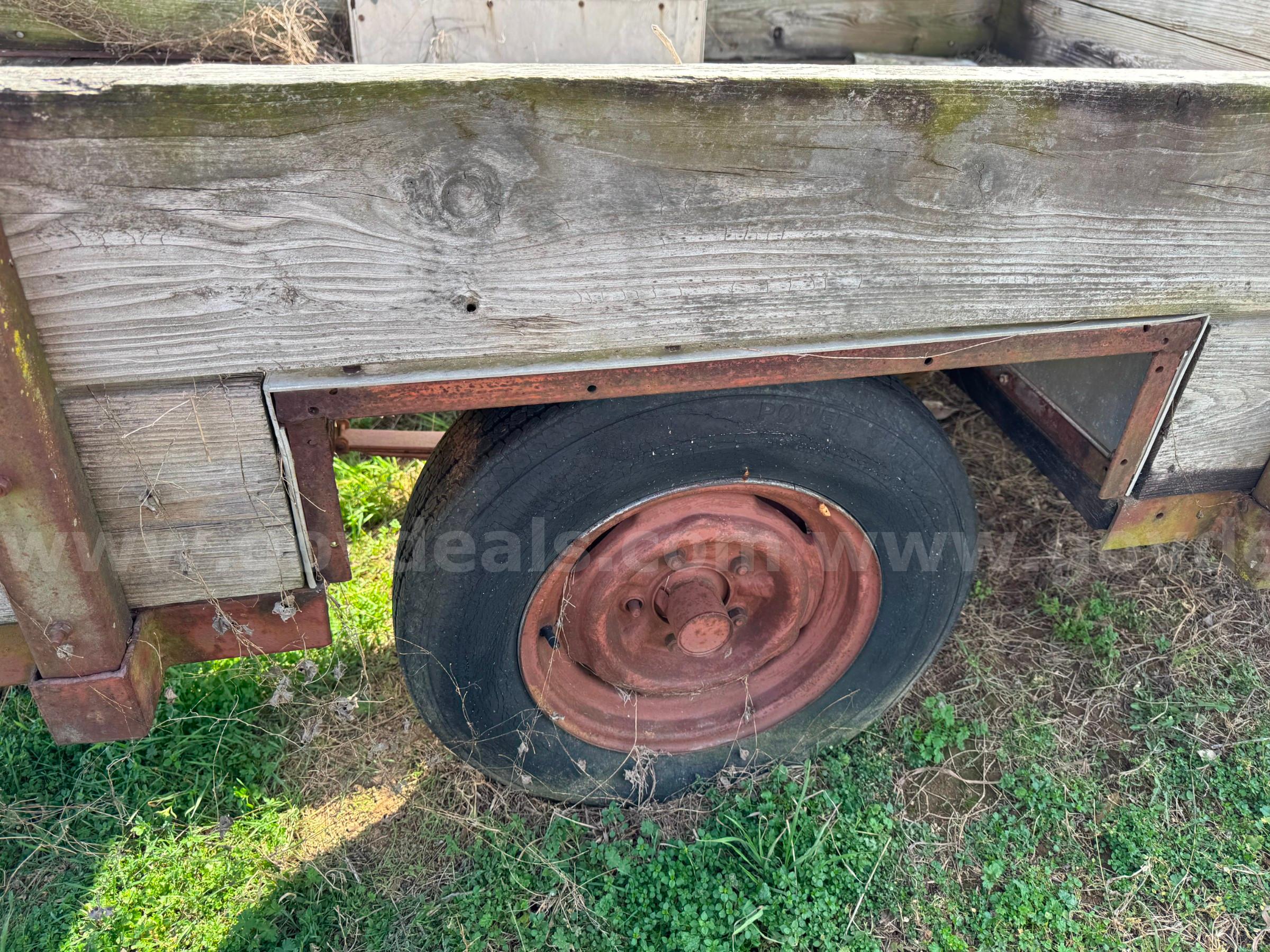 Homemade Bumper pull trailer   Government Surplus Auction - Photo #4