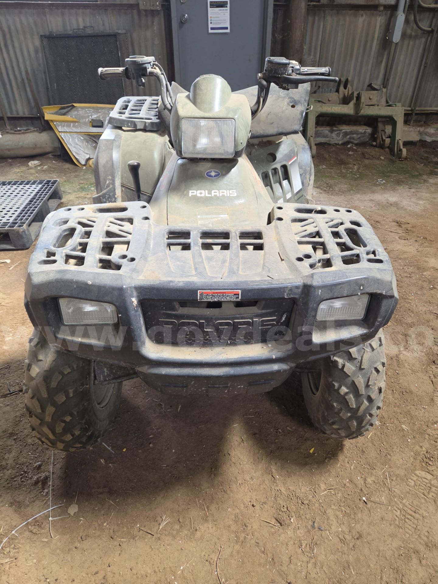 Polaris Sportsman 400 - 4 wheeler Polaris 400 Government Surplus Auction - Photo #2