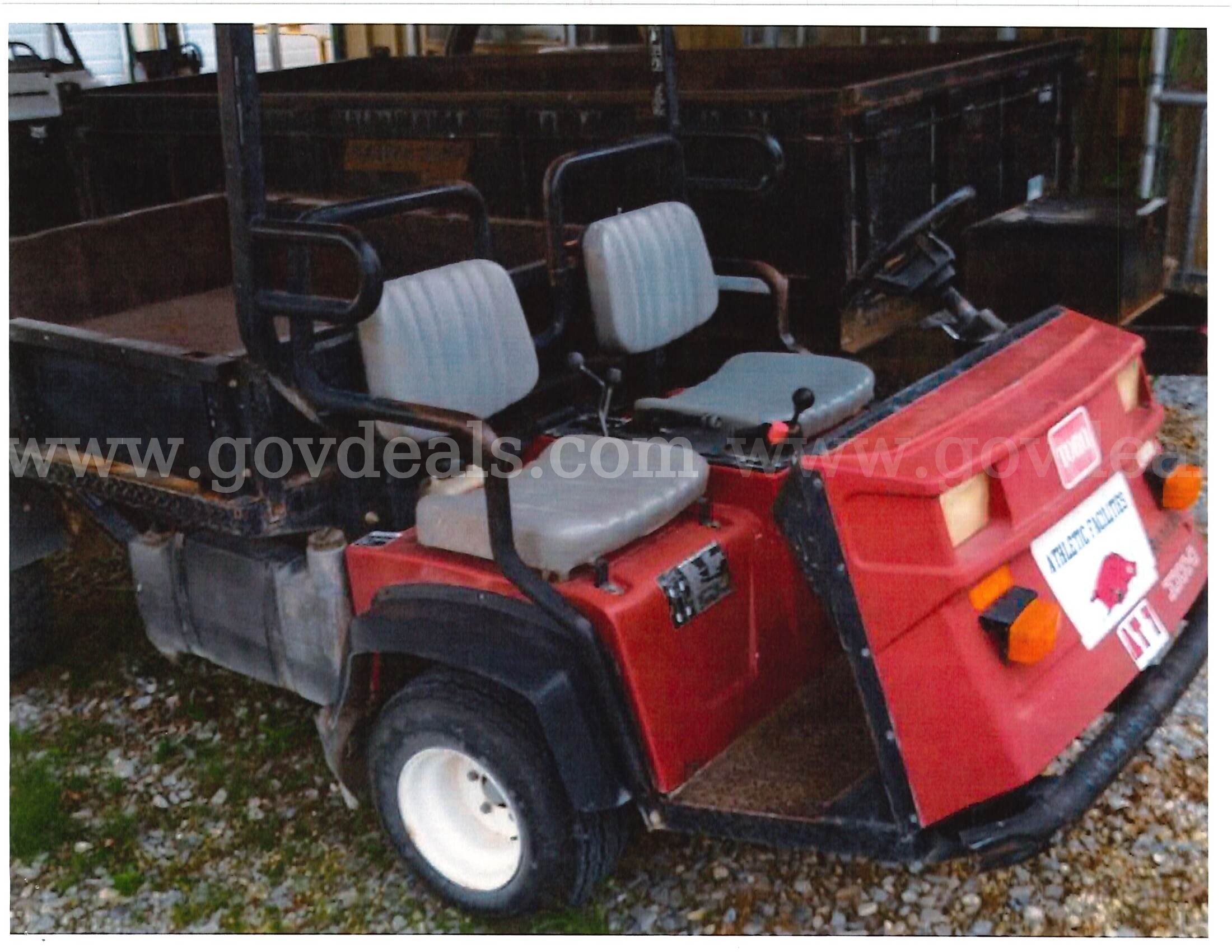 Toro Golf Cart Toro 07205 Government Surplus Auction - Photo #3