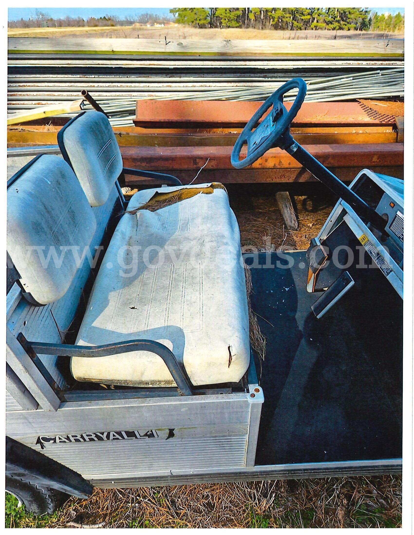 Club Car Carryall Club Car Carryall Government Surplus Auction - Photo #4