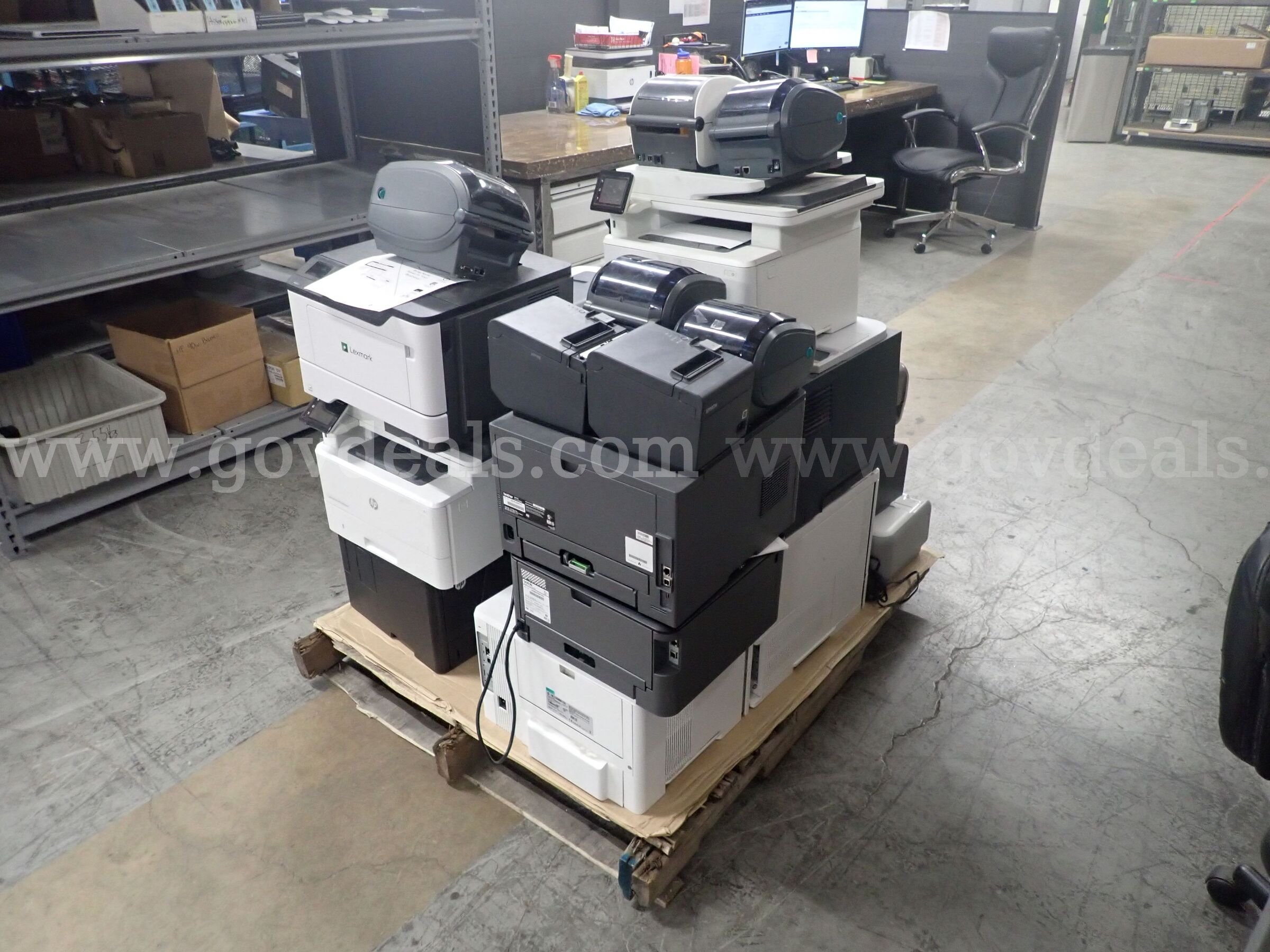 Wholesale Pallet of Various Printers