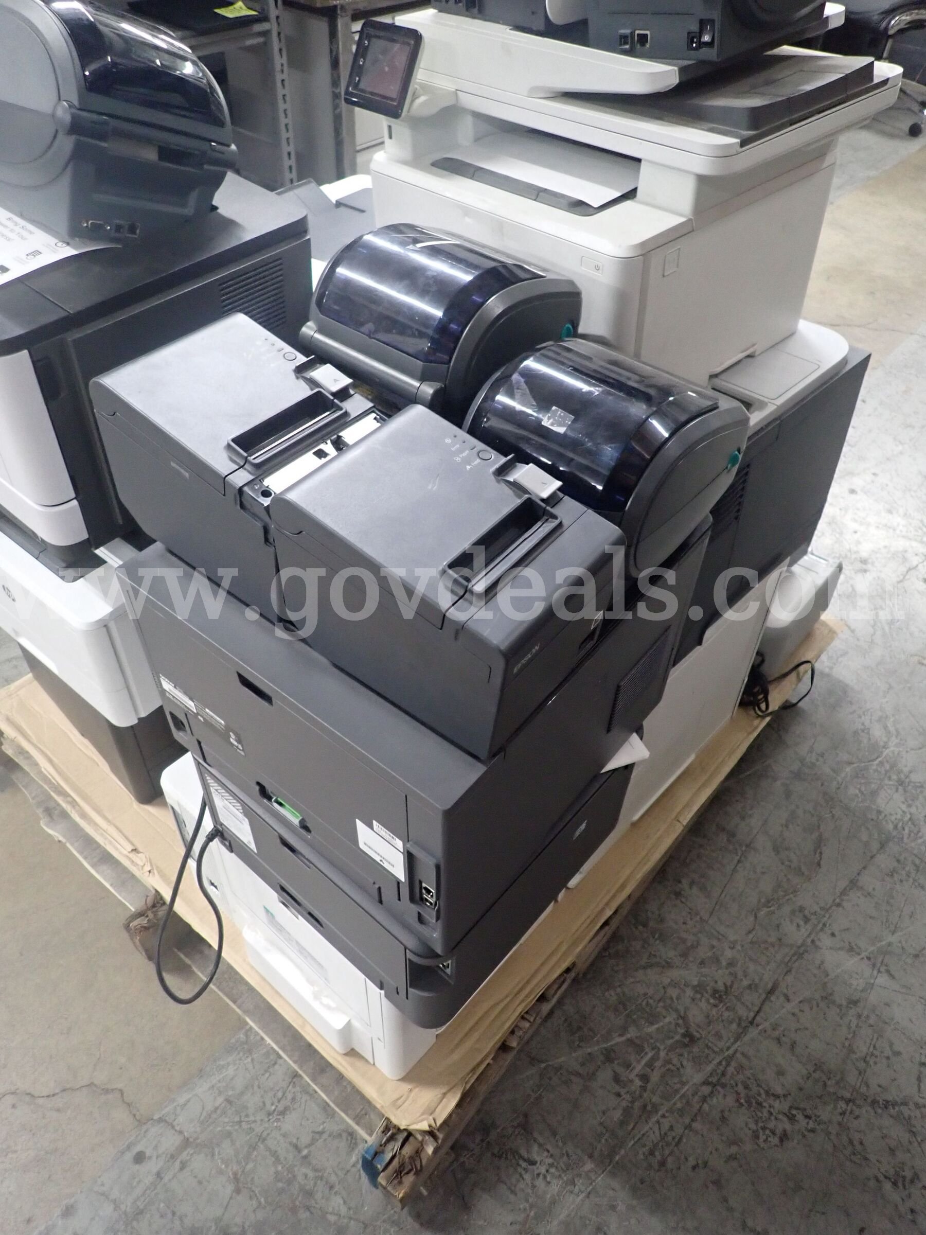Wholesale Pallet of Various Printers Mixed Mixed Government Surplus Auction - Photo #3