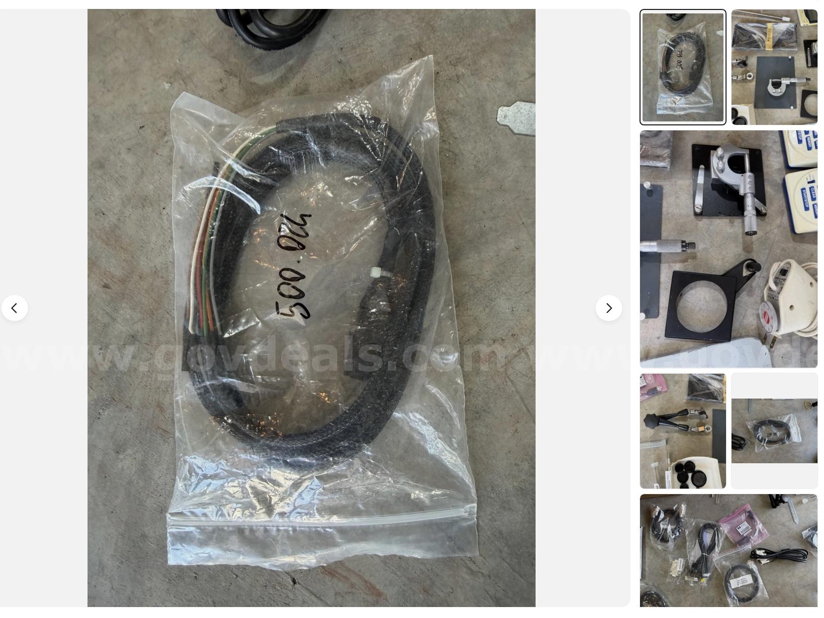 Mixed Lot Lab Equipment Agilent Cables Optics Fixtures MICROSCOPE SHIPPIING ONLY   Government Surplus Auction - Photo #4