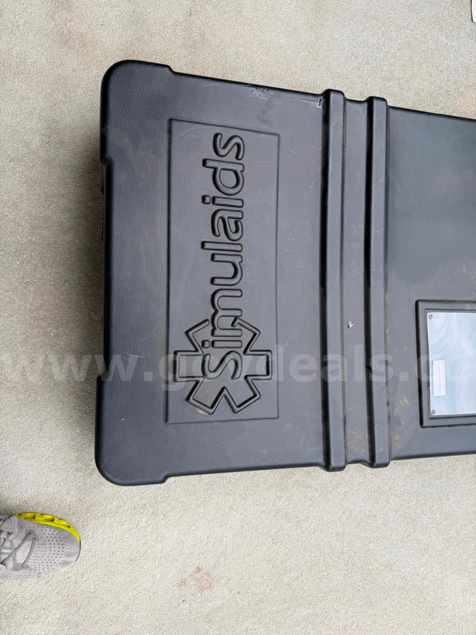 Simulaids STAT Baby Advanced 101-8010 iPad Pediatric Patient Simulator + case nursing Ems SHIPPING ONLY Case iPad Government Surplus Auction - Photo #3