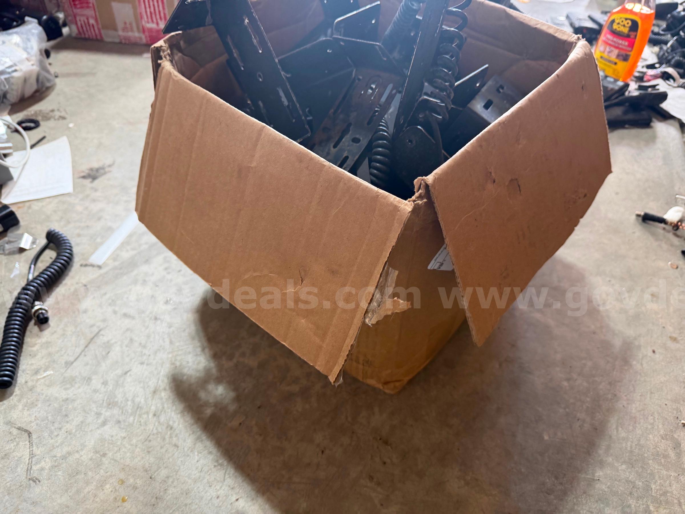 Lot of Icom radios mobile mounting brackets and hand mics shipping only   Government Surplus Auction - Photo #2