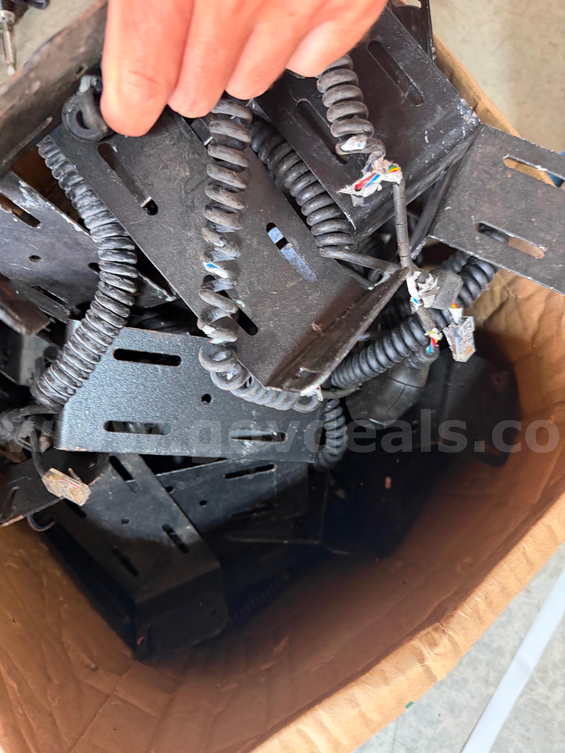 Lot of Icom radios mobile mounting brackets and hand mics shipping only   Government Surplus Auction - Photo #6