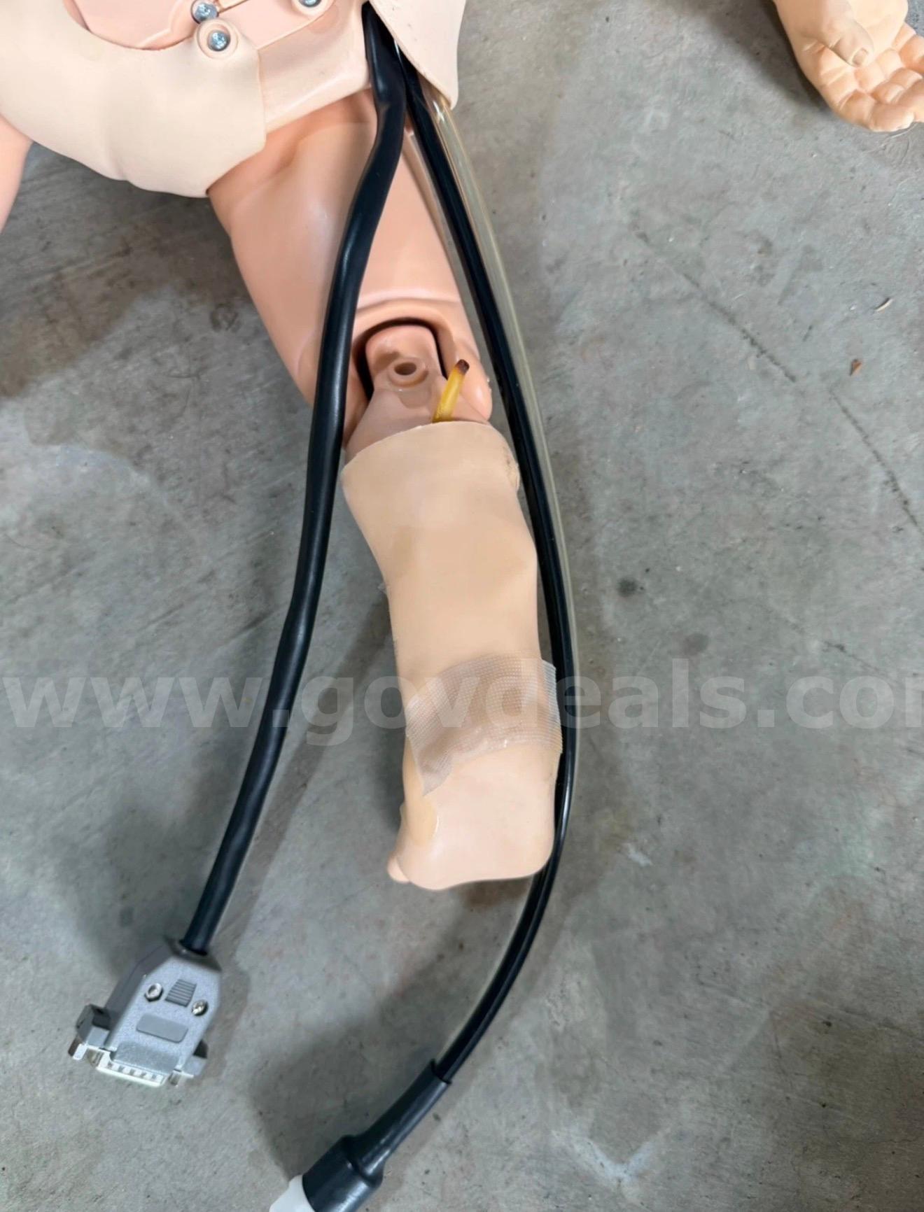 LAERDAL SimBaby Medical Training Infant Patient Simulator Manikin Pediatric SHIPPING AVAILABLE   Government Surplus Auction - Photo #5