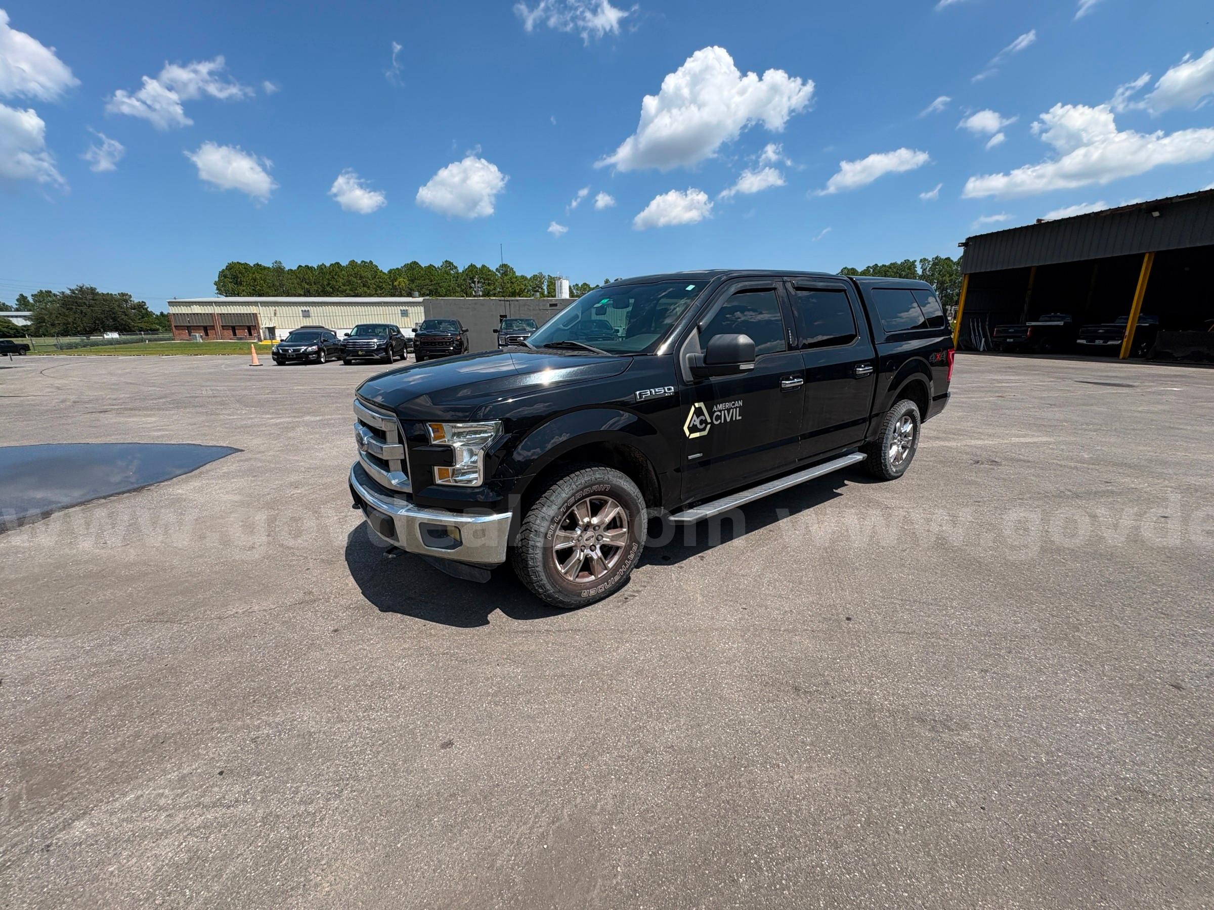 2016 Ford F-150 XLT 4x4 Crew Cab Pickup Ford F-150 Government Surplus Auction - Primary Photo