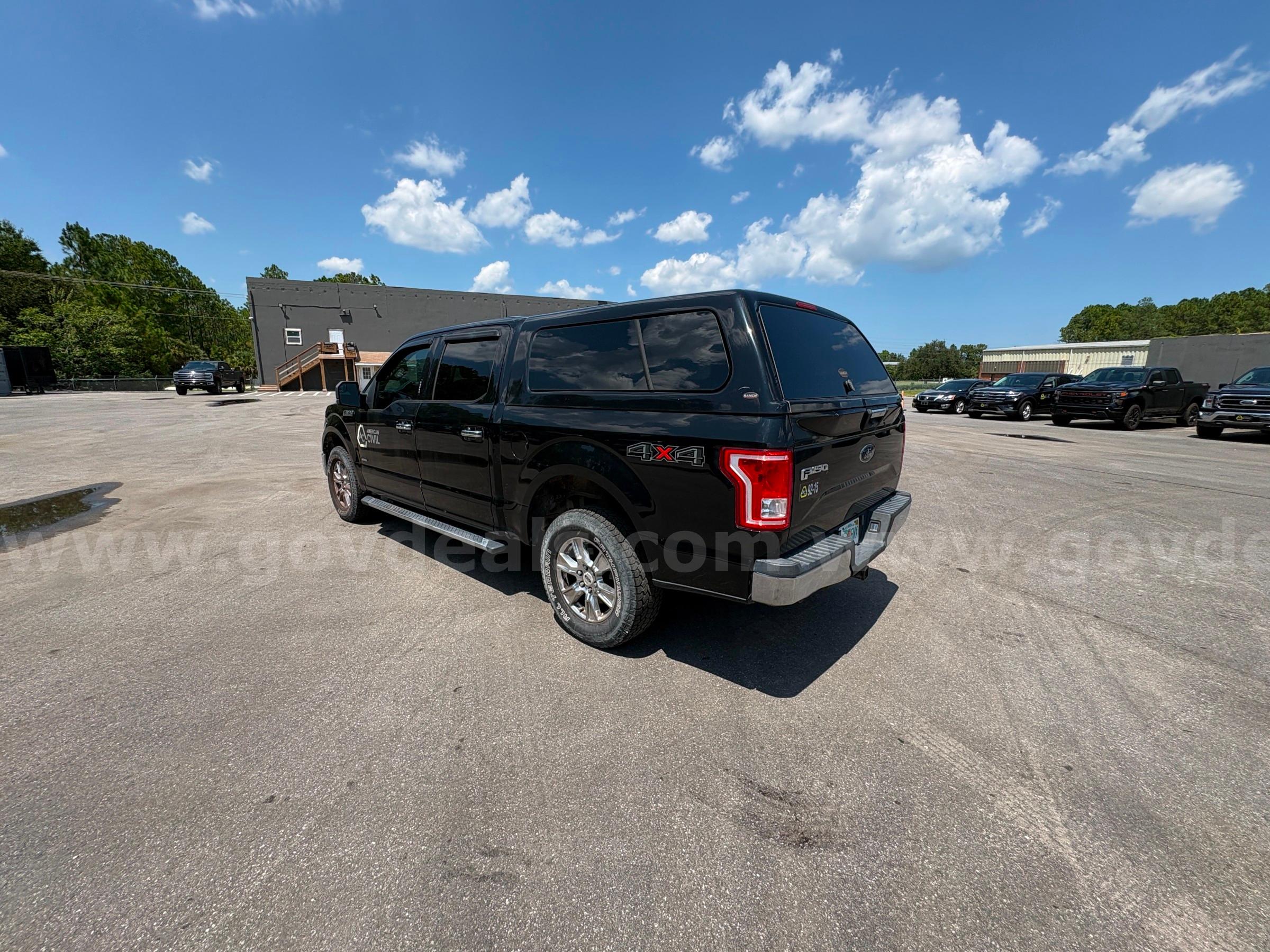 2016 Ford F-150 XLT 4x4 Crew Cab Pickup Ford F-150 Government Surplus Auction - Photo #2