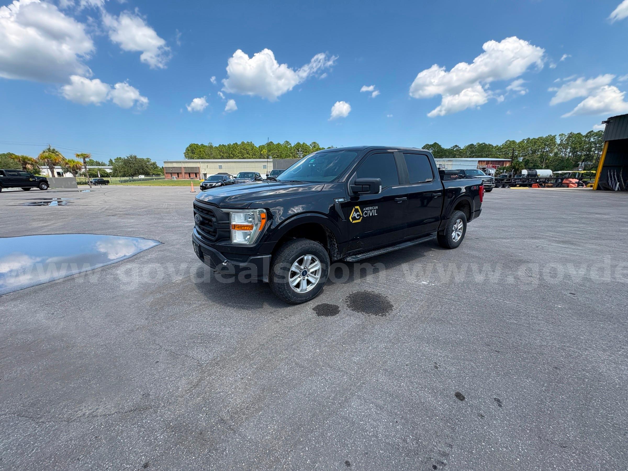 2021 Ford F-150 XLT 4x4 Crew Cab Pickup Ford F-150 Government Surplus Auction - Primary Photo