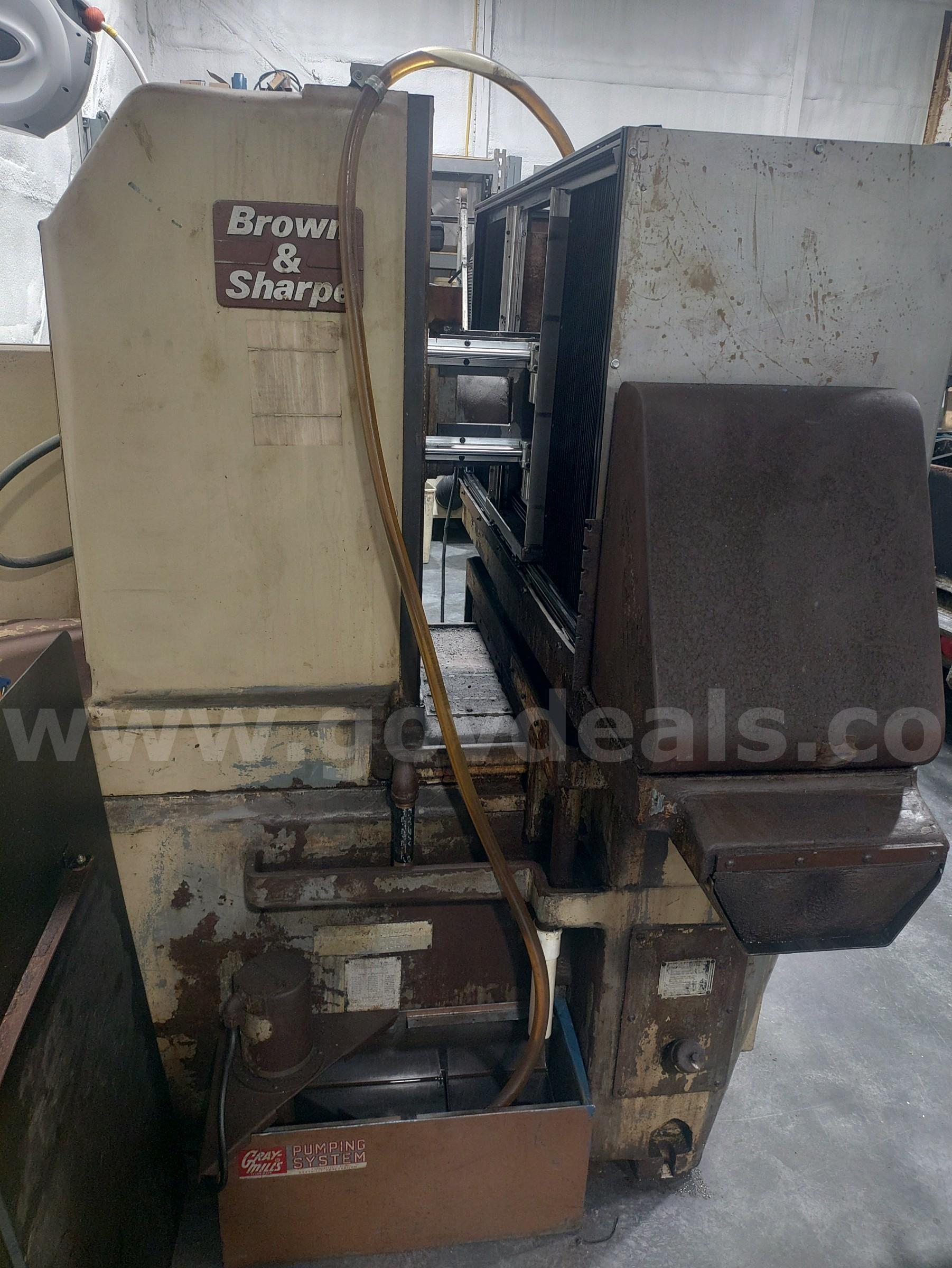 Brown & Sharpe Surface Grinder Brown & Sharpe 824 Micromaster Government Surplus Auction - Photo #3