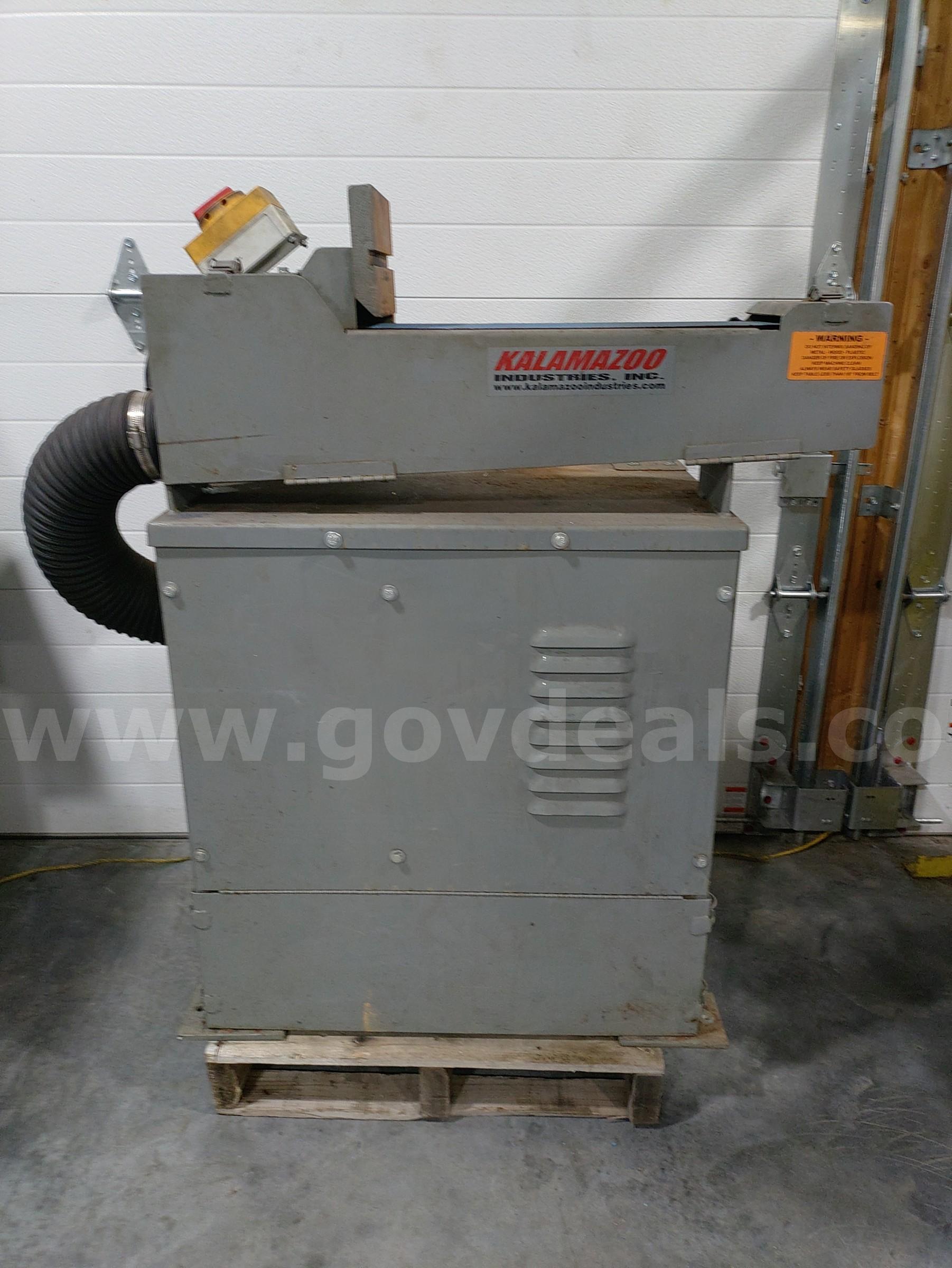 Kalamazoo 4" Belt Sander Kalamazoo S460HV Government Surplus Auction - Photo #2