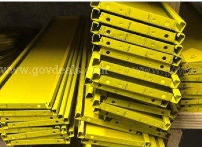 LOT of Metal Shelving from Library   Government Surplus Auction - Photo #2