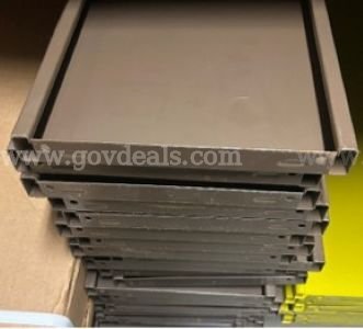 LOT of Metal Shelving from Library   Government Surplus Auction - Photo #3
