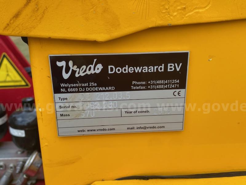 Vredo 212 Supercompact slit seeder  212 Government Surplus Auction - Photo #5