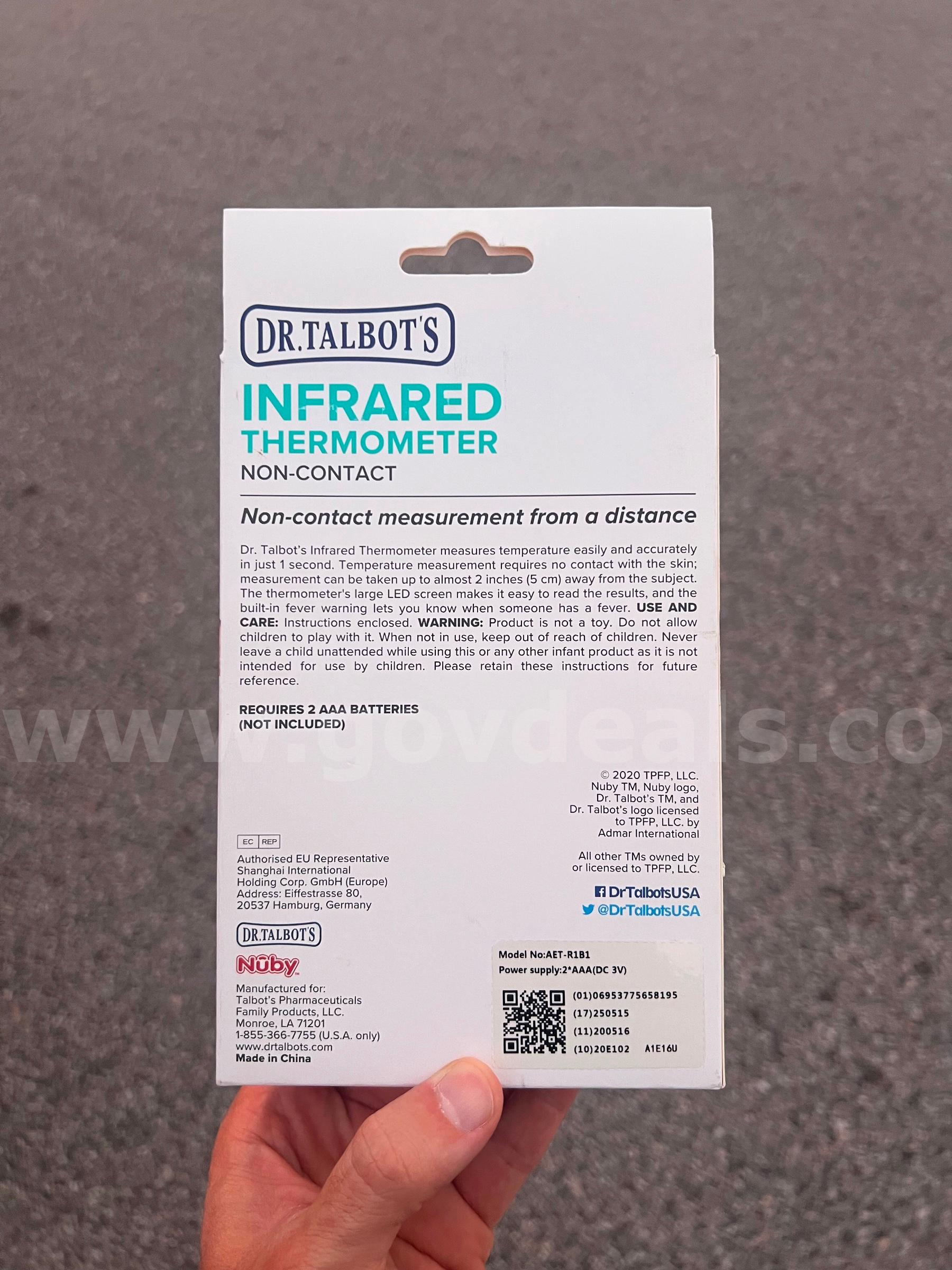 Bulk Lot of 29 Dr. Talbot's Non-Contact Infrared Thermometers - New in Box   Government Surplus Auction - Photo #2